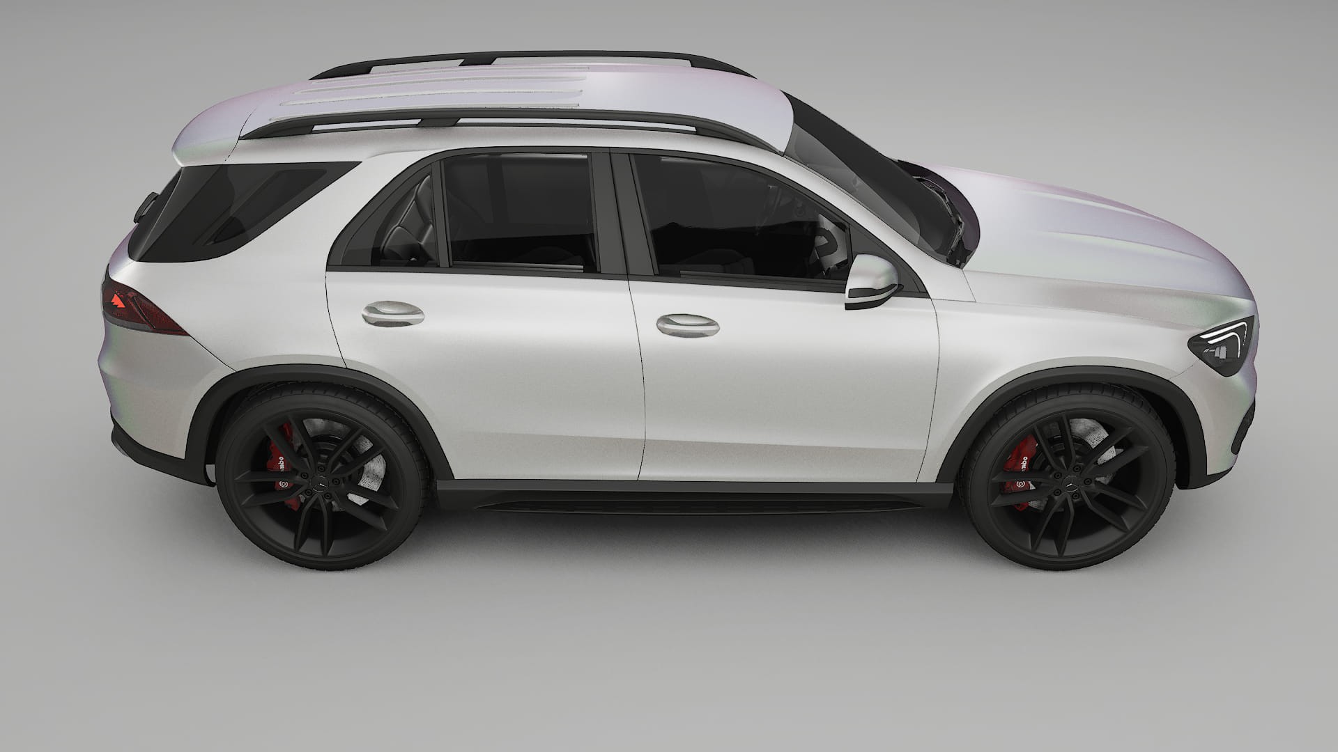 Mercedes GLE W167 TPU Lackschutzfolie | NEBULA Farbwechsel PPF – Komplett-Vorgeschnittener Kit