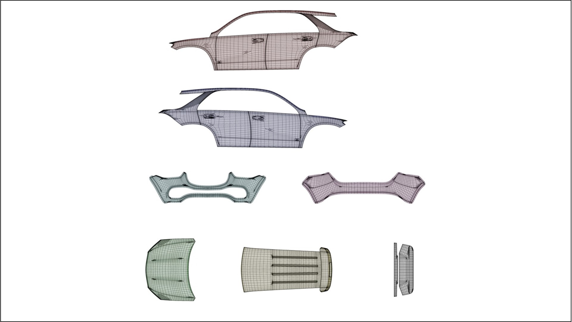 Mercedes GLE W167 TPU Lackschutzfolie | EVERGREEN Farbwechsel PPF – Komplett-Vorgeschnittener Kit