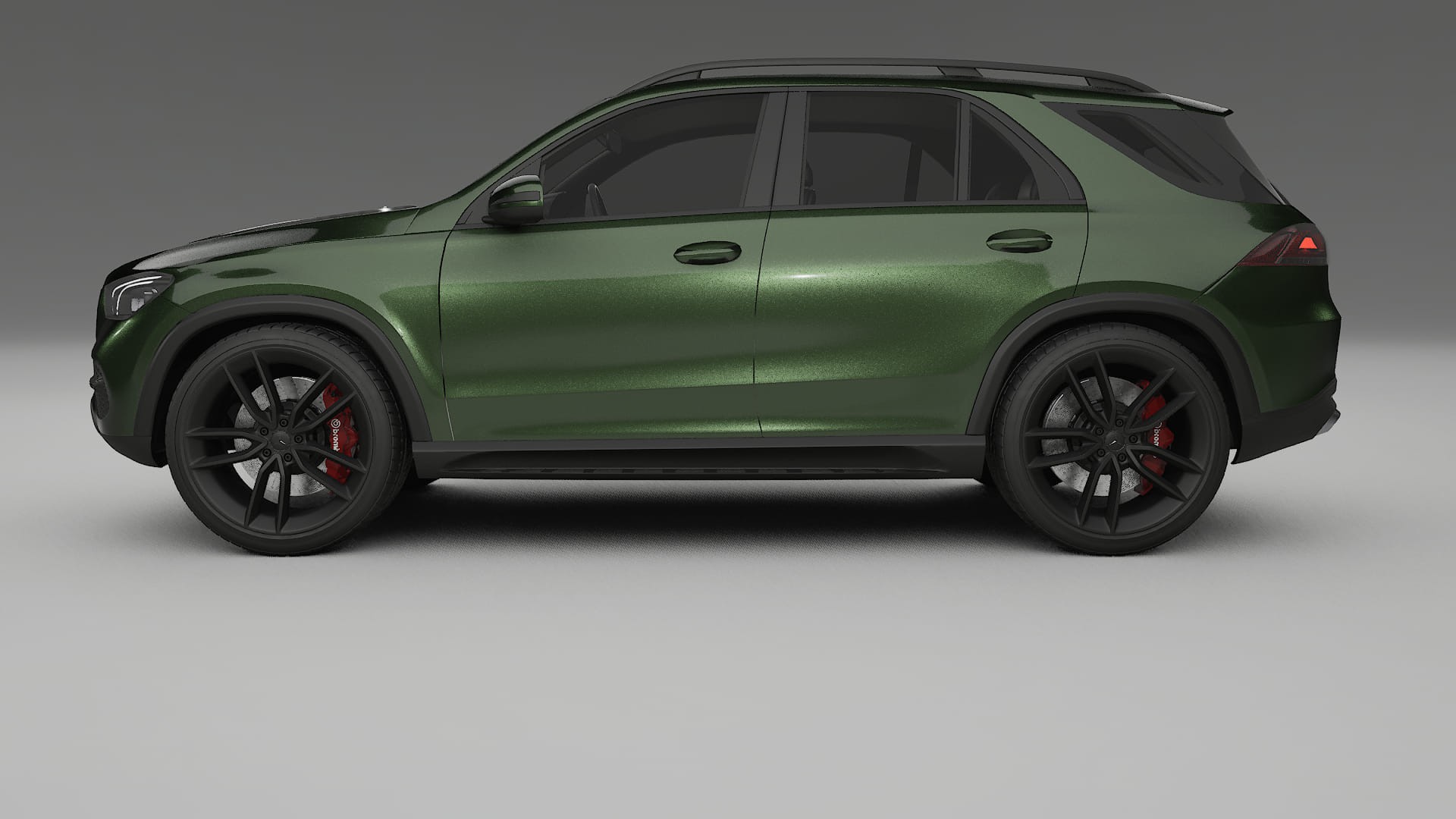 Mercedes GLE W167 TPU Lackschutzfolie | LAGOON Farbwechsel PPF – Komplett-Vorgeschnittener Kit