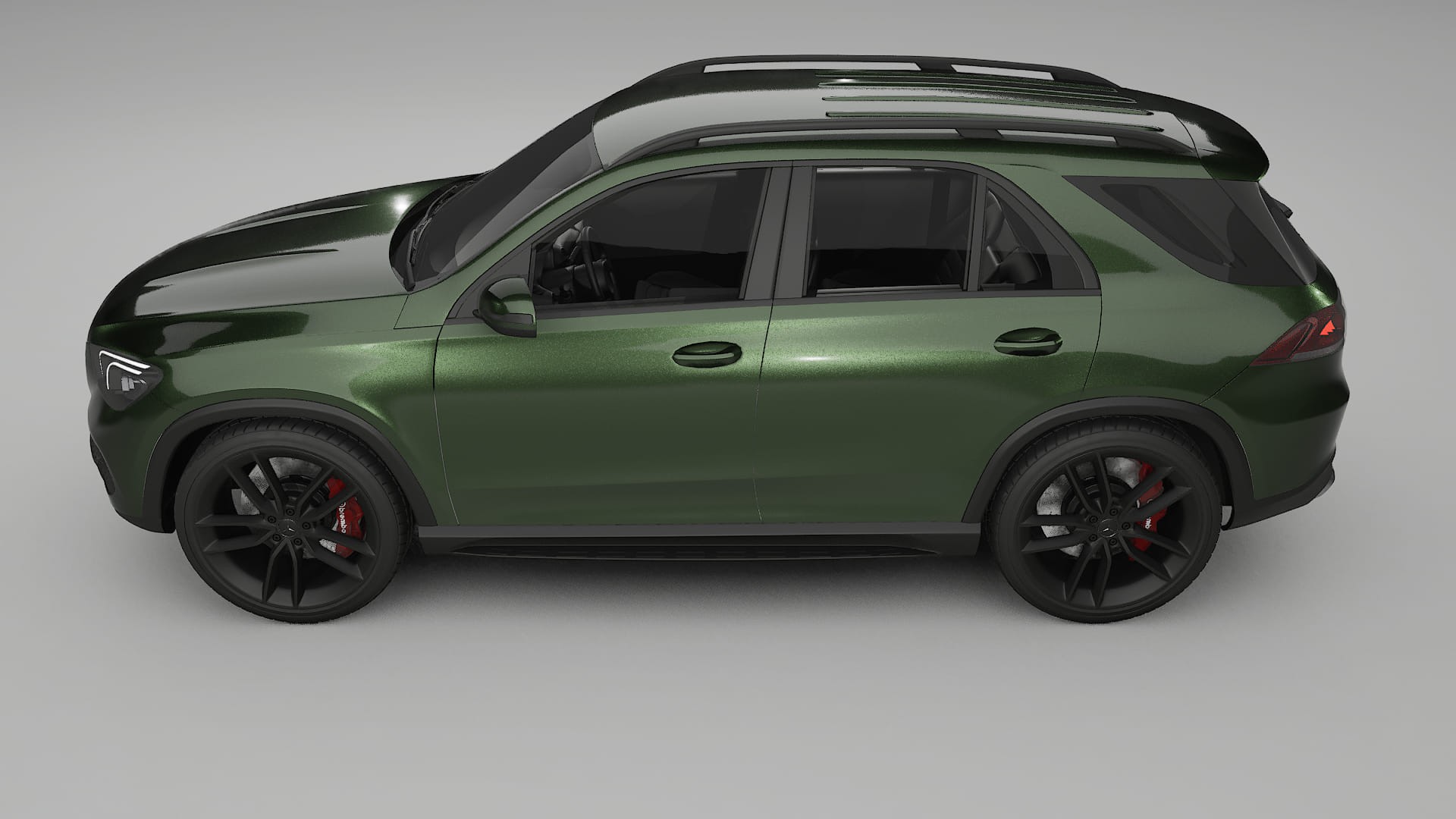 Mercedes GLE W167 TPU Lackschutzfolie | LAGOON Farbwechsel PPF – Komplett-Vorgeschnittener Kit