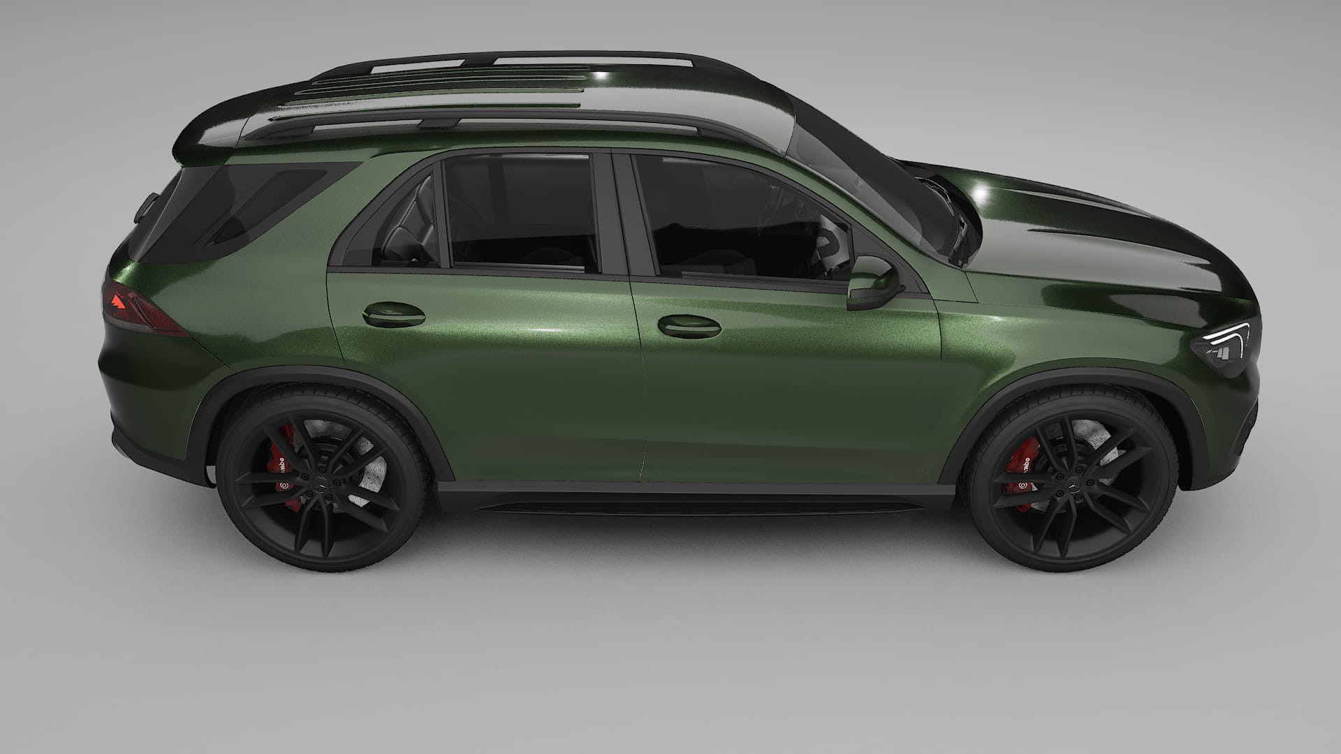Mercedes GLE W167 TPU Lackschutzfolie | LAGOON Farbwechsel PPF – Komplett-Vorgeschnittener Kit