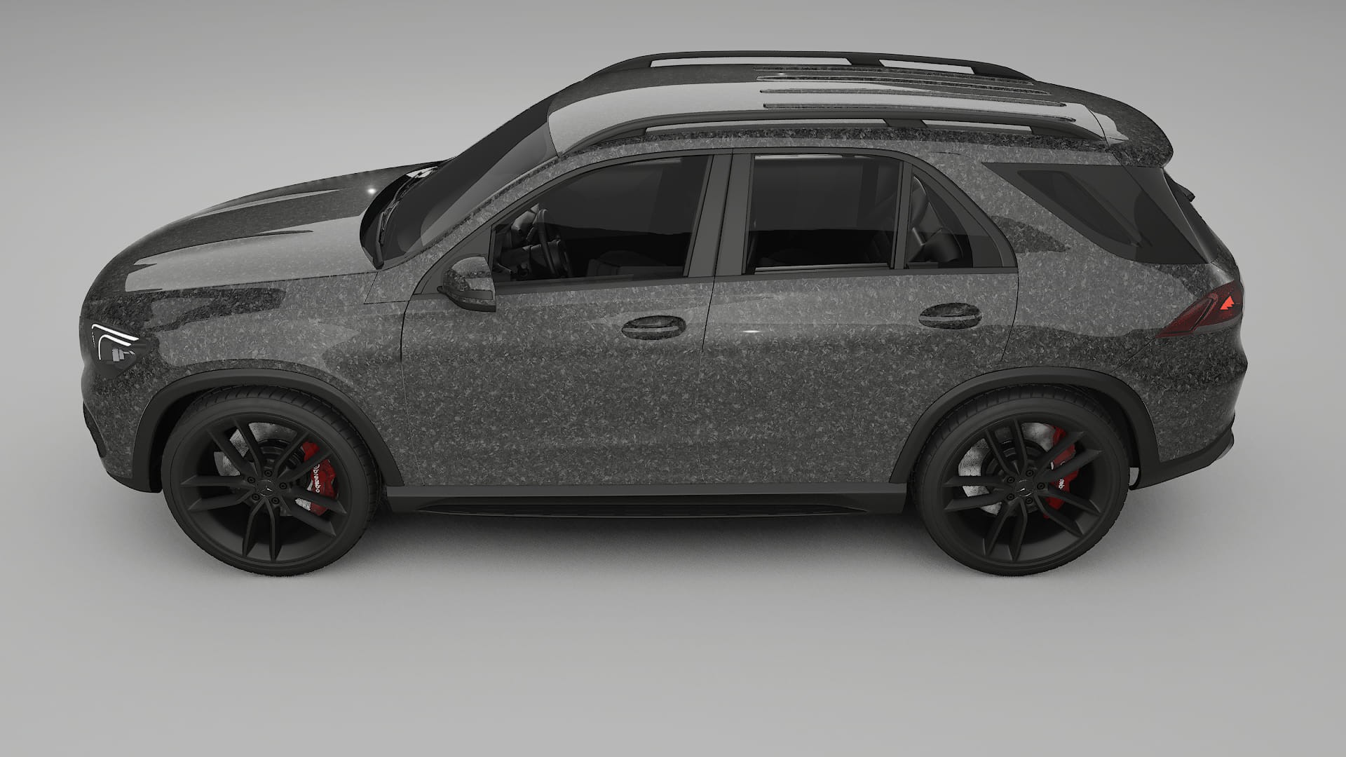Mercedes GLE W167 TPU Lackschutzfolie | FORGED S Farbwechsel PPF – Komplett-Vorgeschnittener Kit