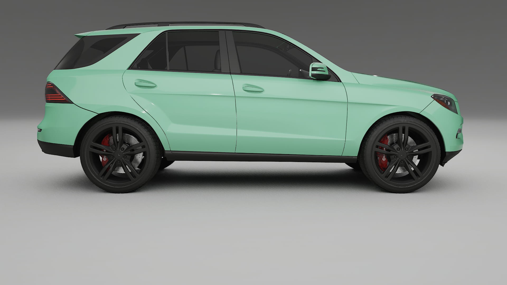 Mercedes M class W166 TPU Lackschutzfolie | DUSTY Farbwechsel PPF – Komplett-Vorgeschnittener Kit