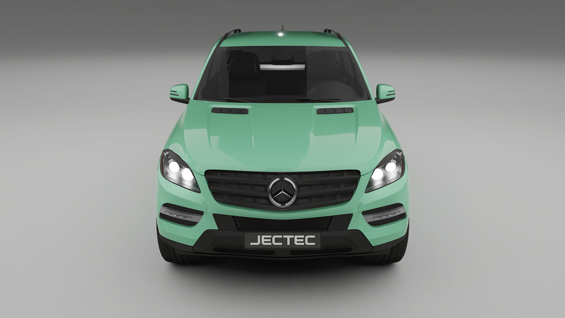 Mercedes M class W166 TPU Lackschutzfolie | DUSTY Farbwechsel PPF – Komplett-Vorgeschnittener Kit