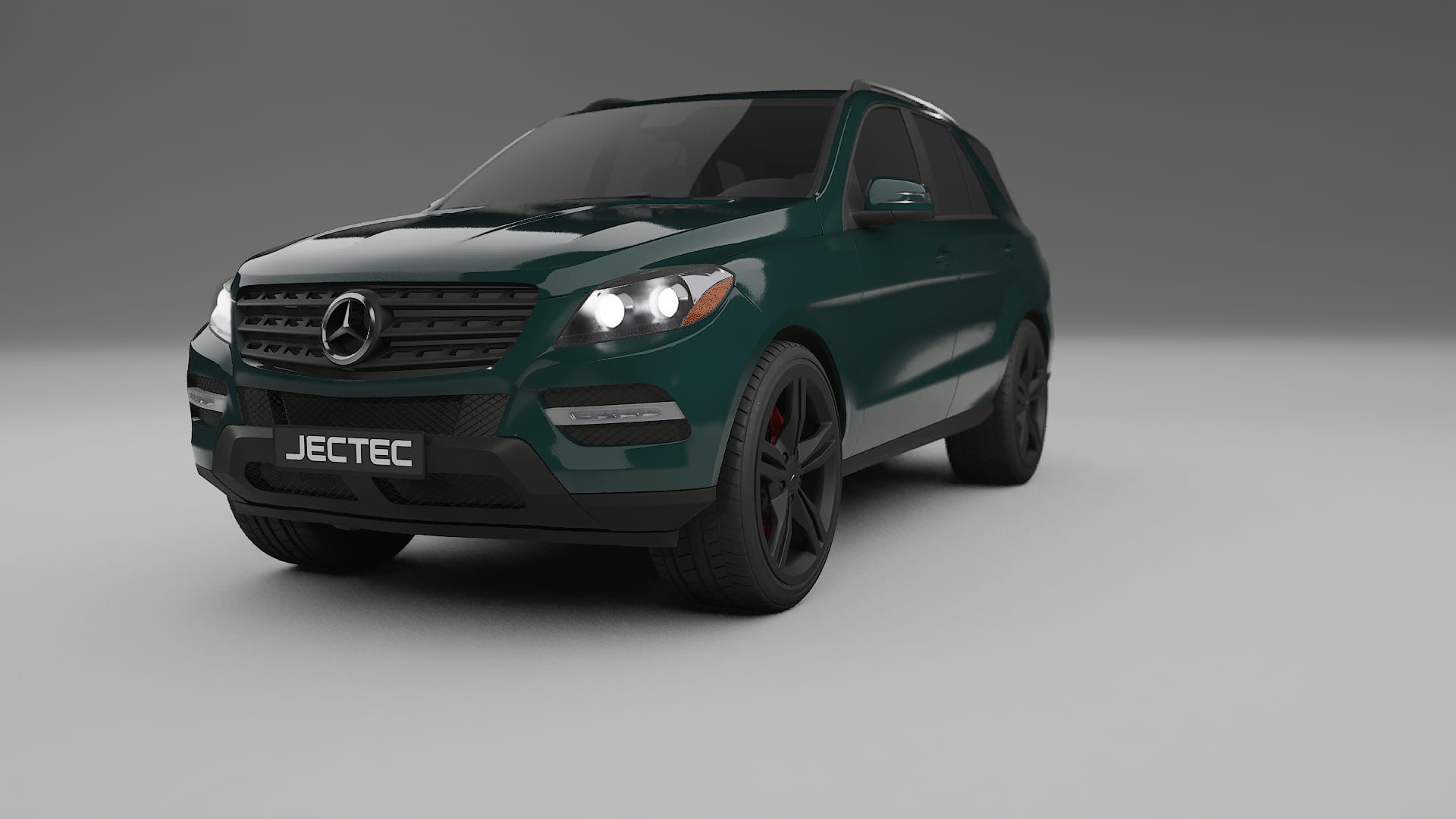 Mercedes M class W166 TPU Lackschutzfolie | INFERNO Farbwechsel PPF – Komplett-Vorgeschnittener Kit