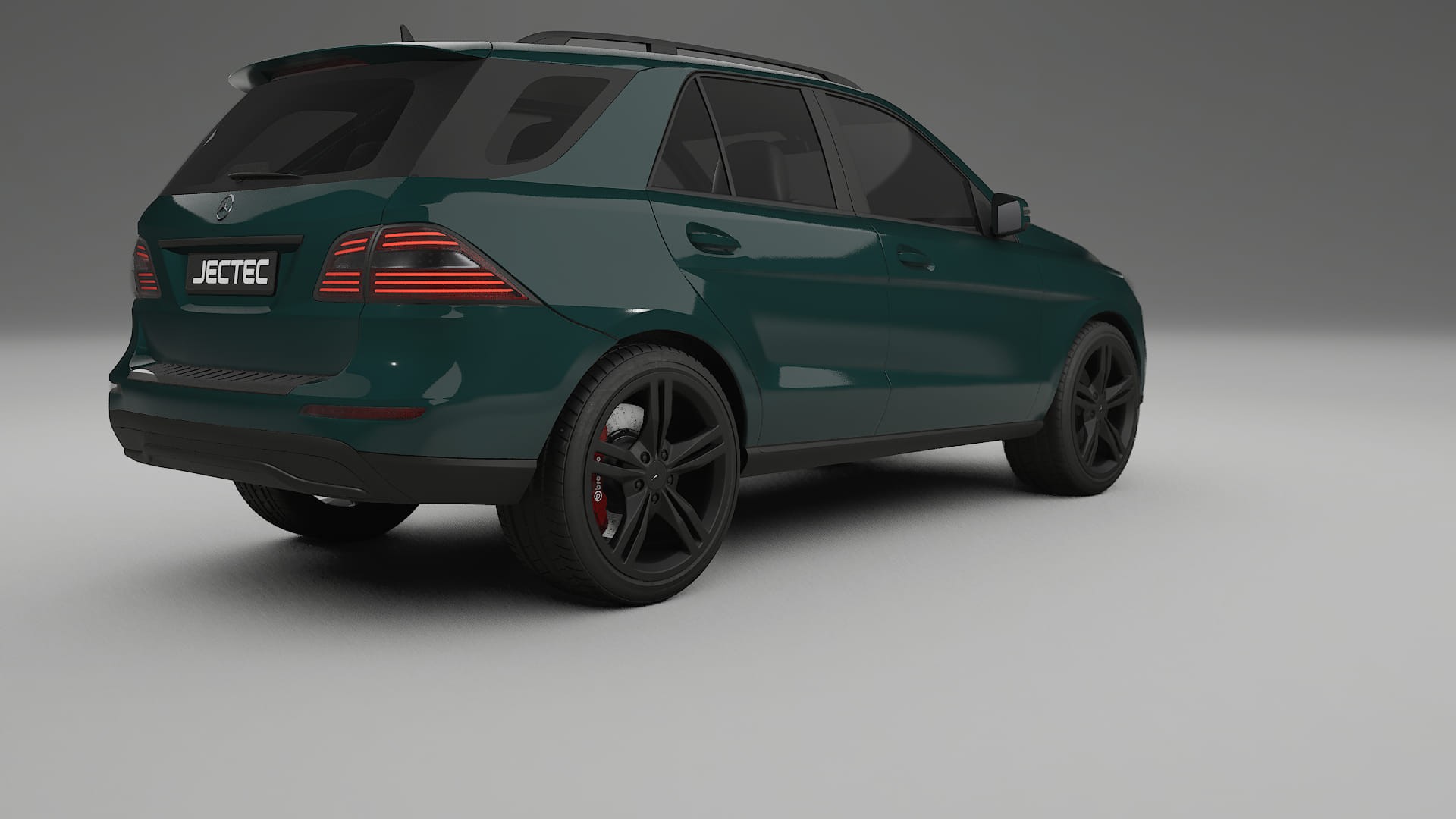 Mercedes M class W166 TPU Lackschutzfolie | INFERNO Farbwechsel PPF – Komplett-Vorgeschnittener Kit