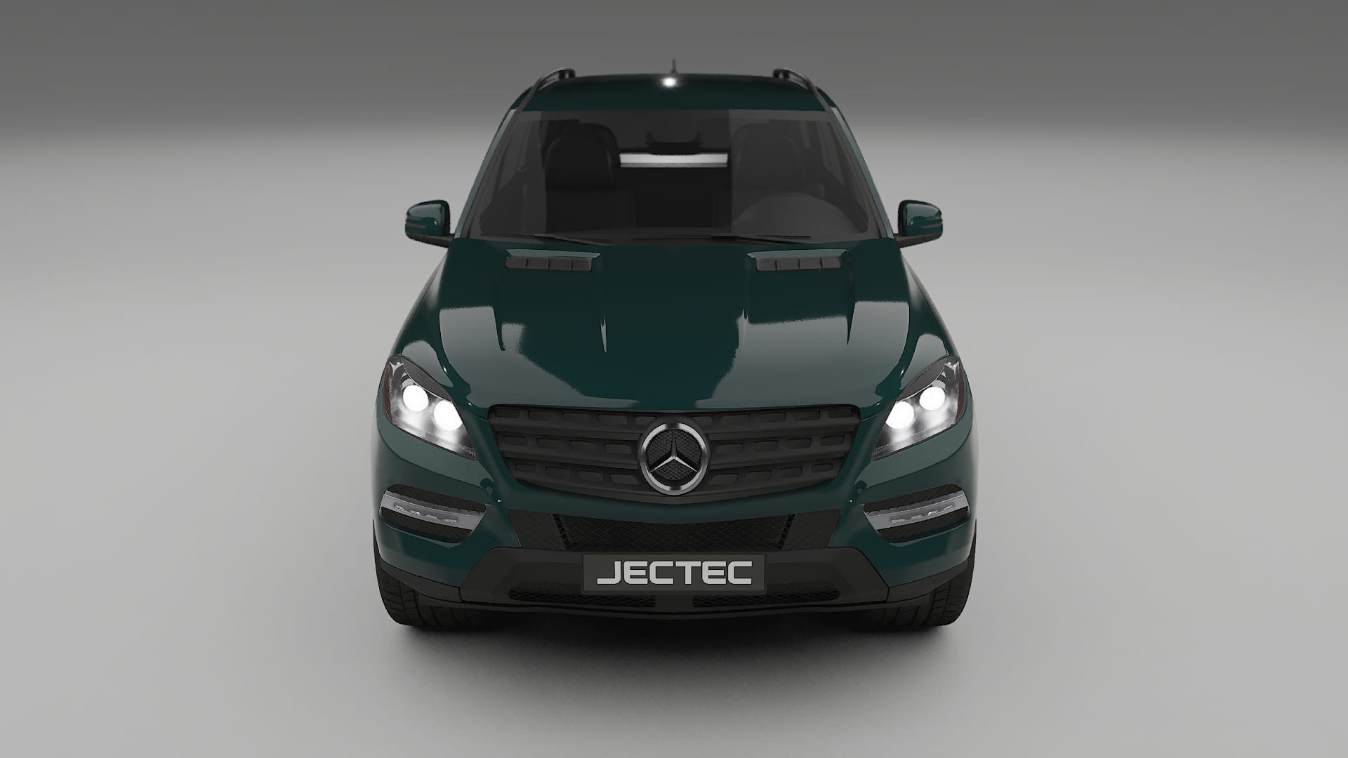 Mercedes M class W166 TPU Lackschutzfolie | INFERNO Farbwechsel PPF – Komplett-Vorgeschnittener Kit
