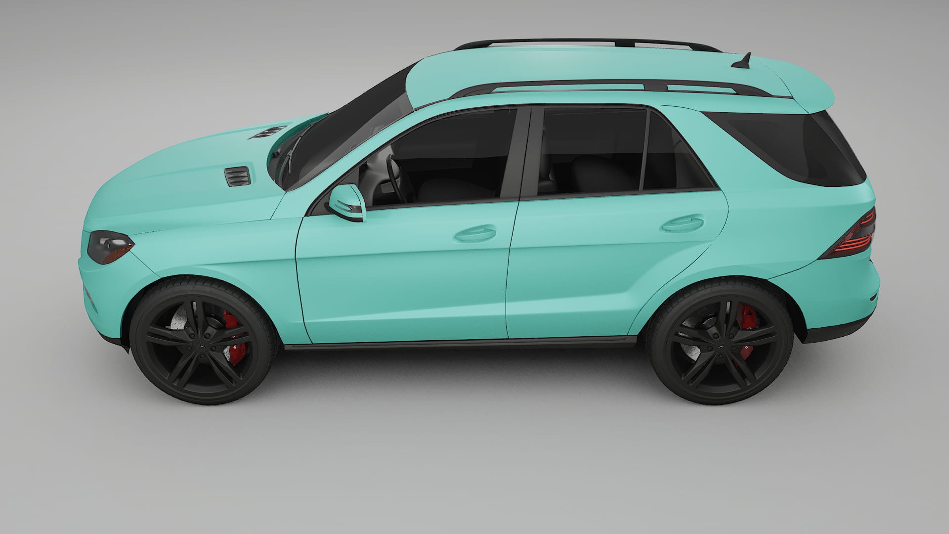 Mercedes M class W166 TPU Lackschutzfolie | FROST Farbwechsel PPF – Komplett-Vorgeschnittener Kit