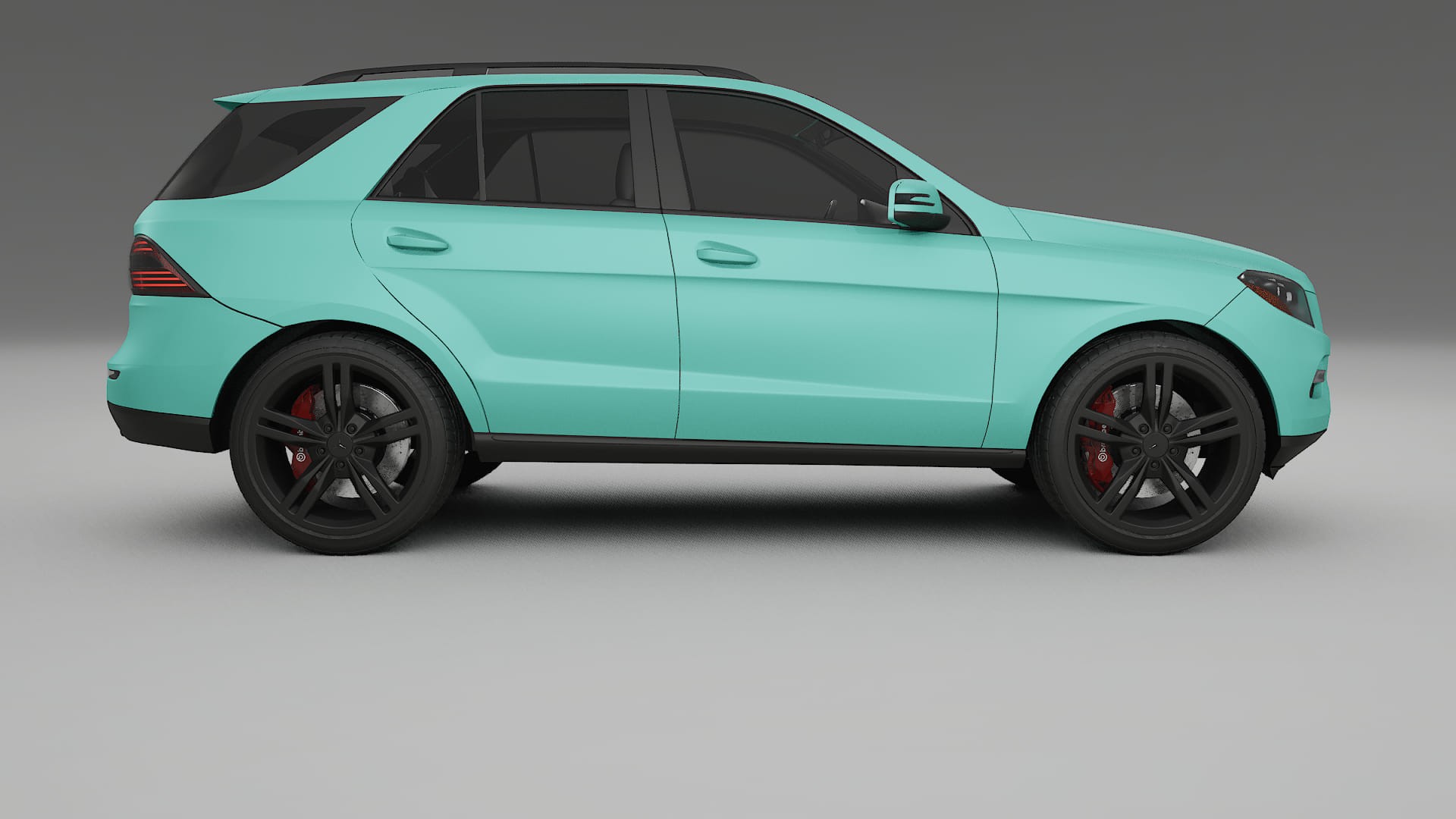 Mercedes M class W166 TPU Lackschutzfolie | FROST Farbwechsel PPF – Komplett-Vorgeschnittener Kit