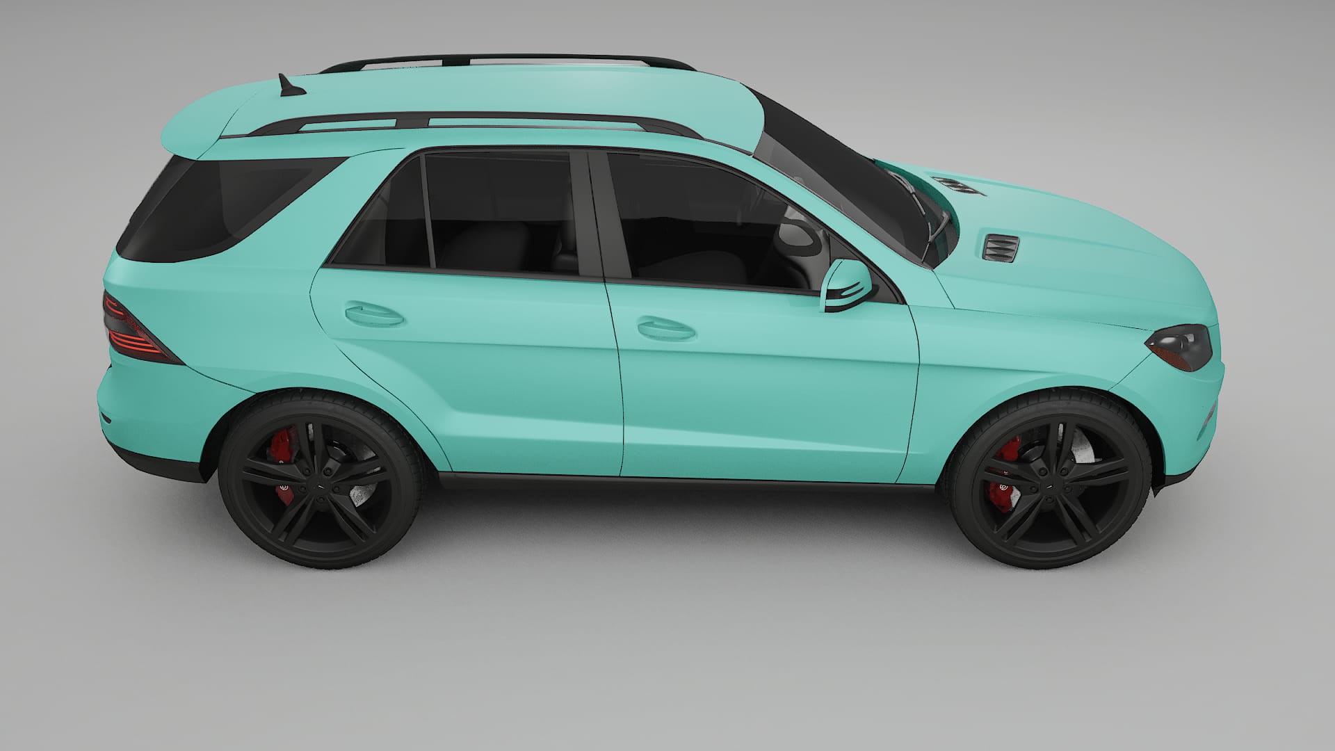 Mercedes M class W166 TPU Lackschutzfolie | FROST Farbwechsel PPF – Komplett-Vorgeschnittener Kit