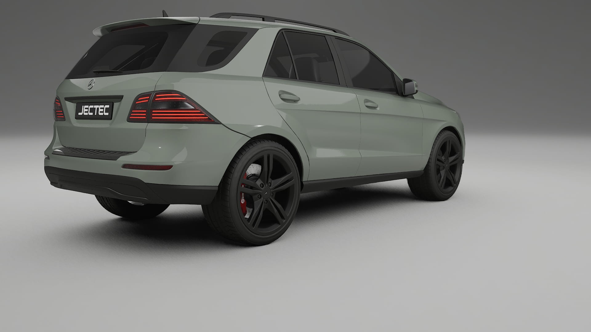 Mercedes M class W166 TPU Lackschutzfolie | SLATE Farbwechsel PPF – Komplett-Vorgeschnittener Kit