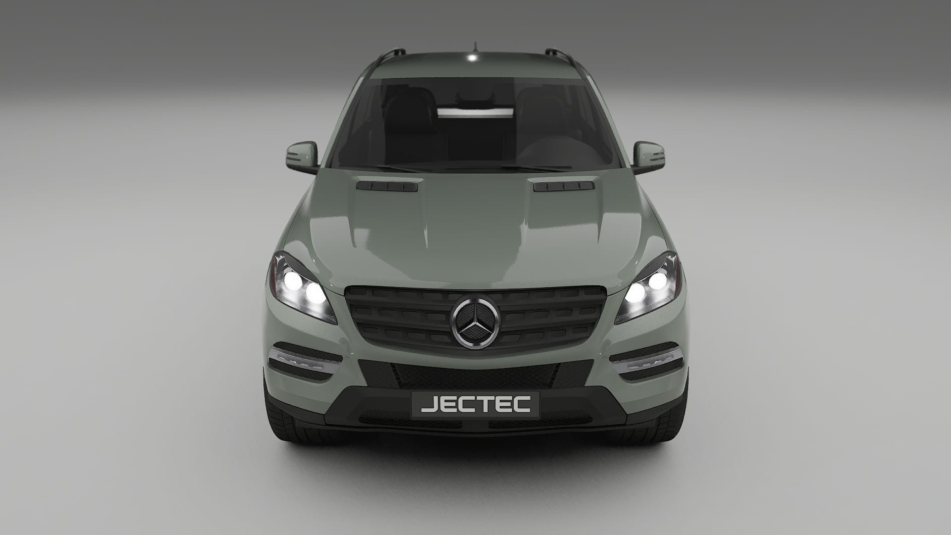 Mercedes M class W166 TPU Lackschutzfolie | SLATE Farbwechsel PPF – Komplett-Vorgeschnittener Kit
