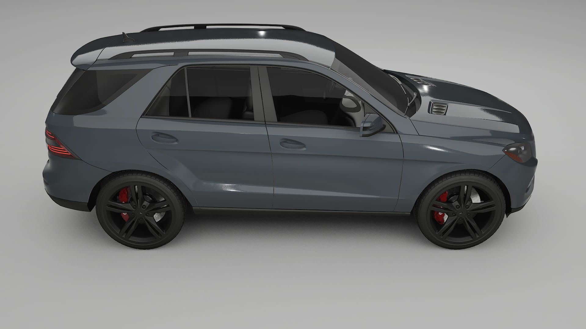 Mercedes M class W166 TPU Lackschutzfolie | GRANITE Farbwechsel PPF – Komplett-Vorgeschnittener Kit