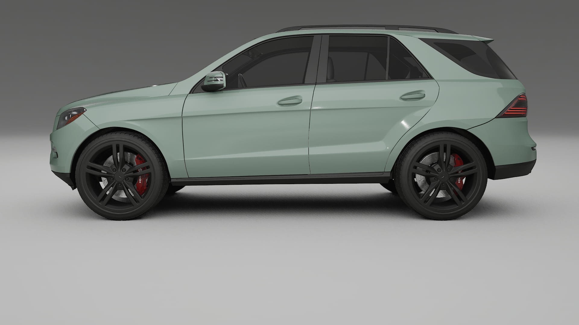 Mercedes M class W166 TPU Lackschutzfolie | CINDER Farbwechsel PPF – Komplett-Vorgeschnittener Kit