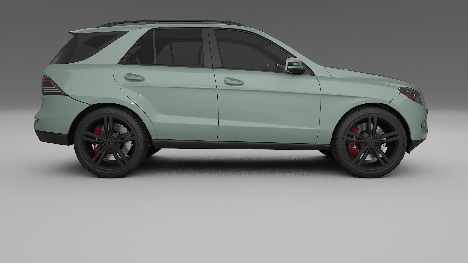 Mercedes M class W166 TPU Lackschutzfolie | CINDER Farbwechsel PPF – Komplett-Vorgeschnittener Kit