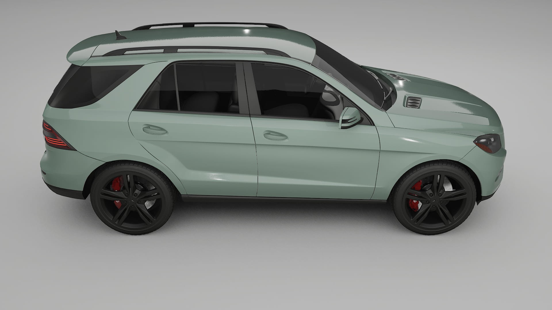 Mercedes M class W166 TPU Lackschutzfolie | CINDER Farbwechsel PPF – Komplett-Vorgeschnittener Kit
