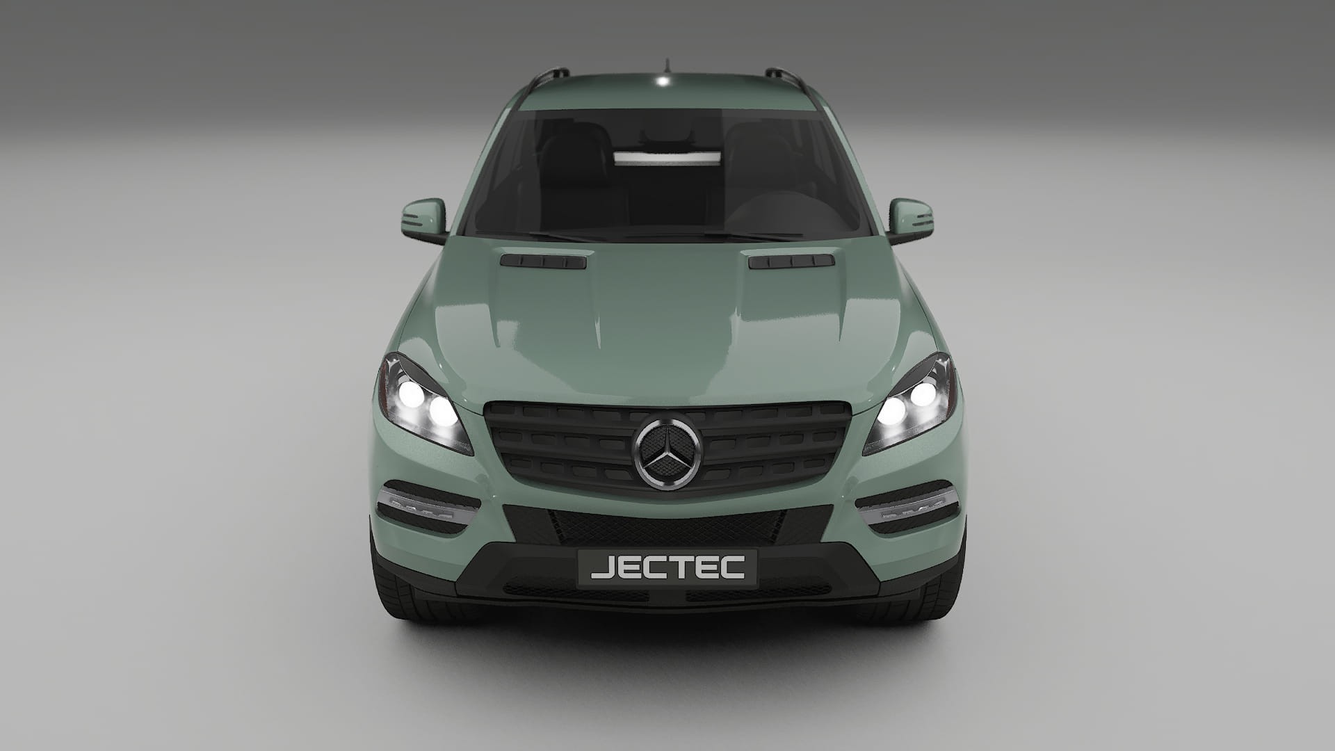 Mercedes M class W166 TPU Lackschutzfolie | CINDER Farbwechsel PPF – Komplett-Vorgeschnittener Kit