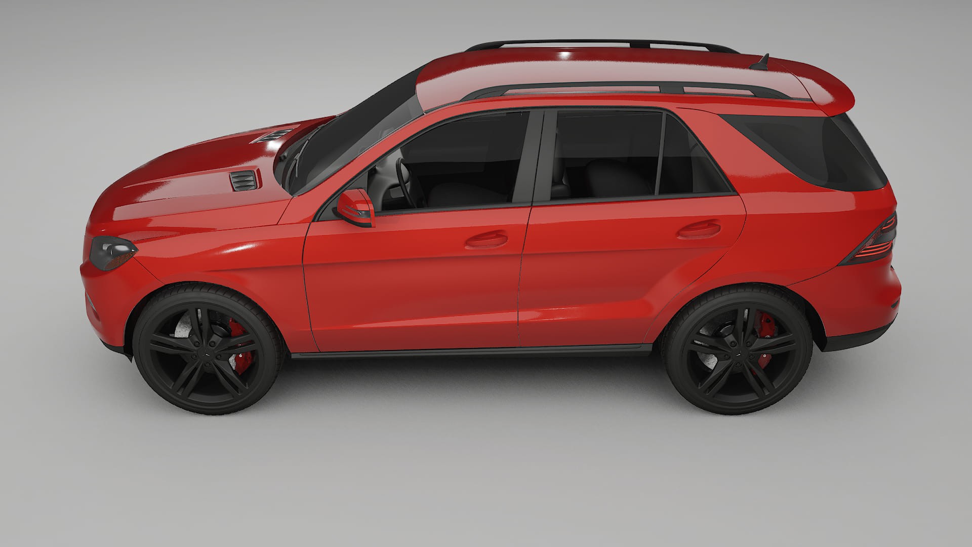 Mercedes M class W166 TPU Lackschutzfolie | BLAZE Farbwechsel PPF – Komplett-Vorgeschnittener Kit