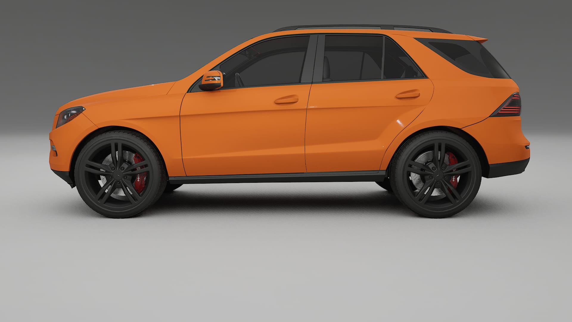 Mercedes M class W166 TPU Lackschutzfolie | ROCKET Farbwechsel PPF – Komplett-Vorgeschnittener Kit
