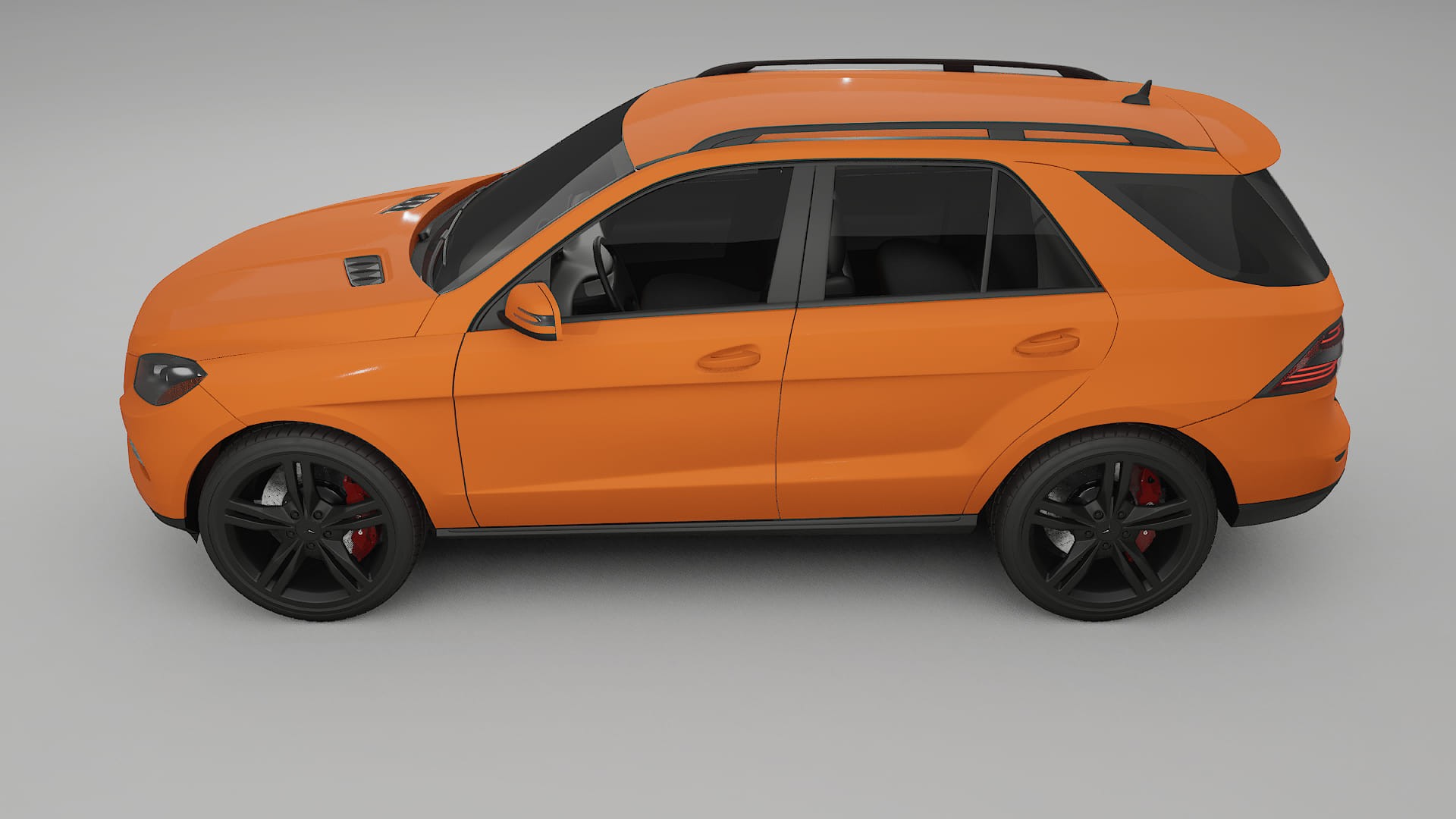 Mercedes M class W166 TPU Lackschutzfolie | ROCKET Farbwechsel PPF – Komplett-Vorgeschnittener Kit