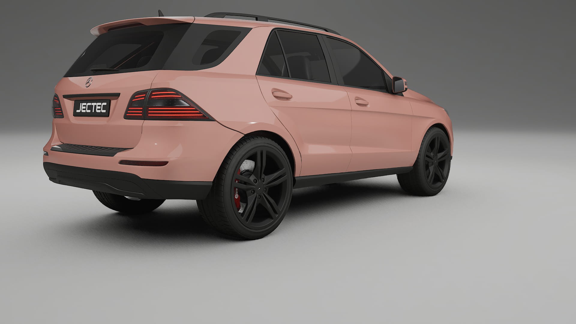 Mercedes M class W166 TPU Lackschutzfolie | BLUSH Farbwechsel PPF – Komplett-Vorgeschnittener Kit