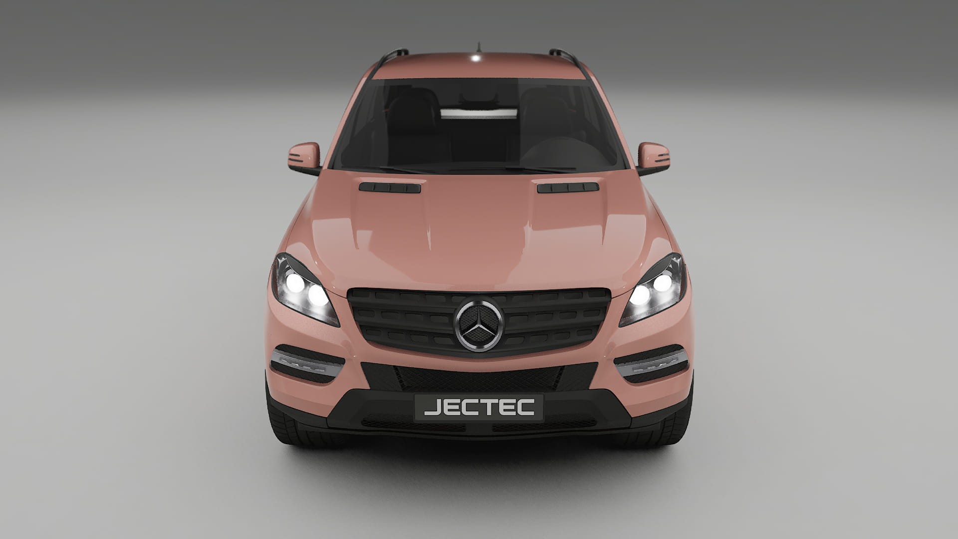 Mercedes M class W166 TPU Lackschutzfolie | BLUSH Farbwechsel PPF – Komplett-Vorgeschnittener Kit