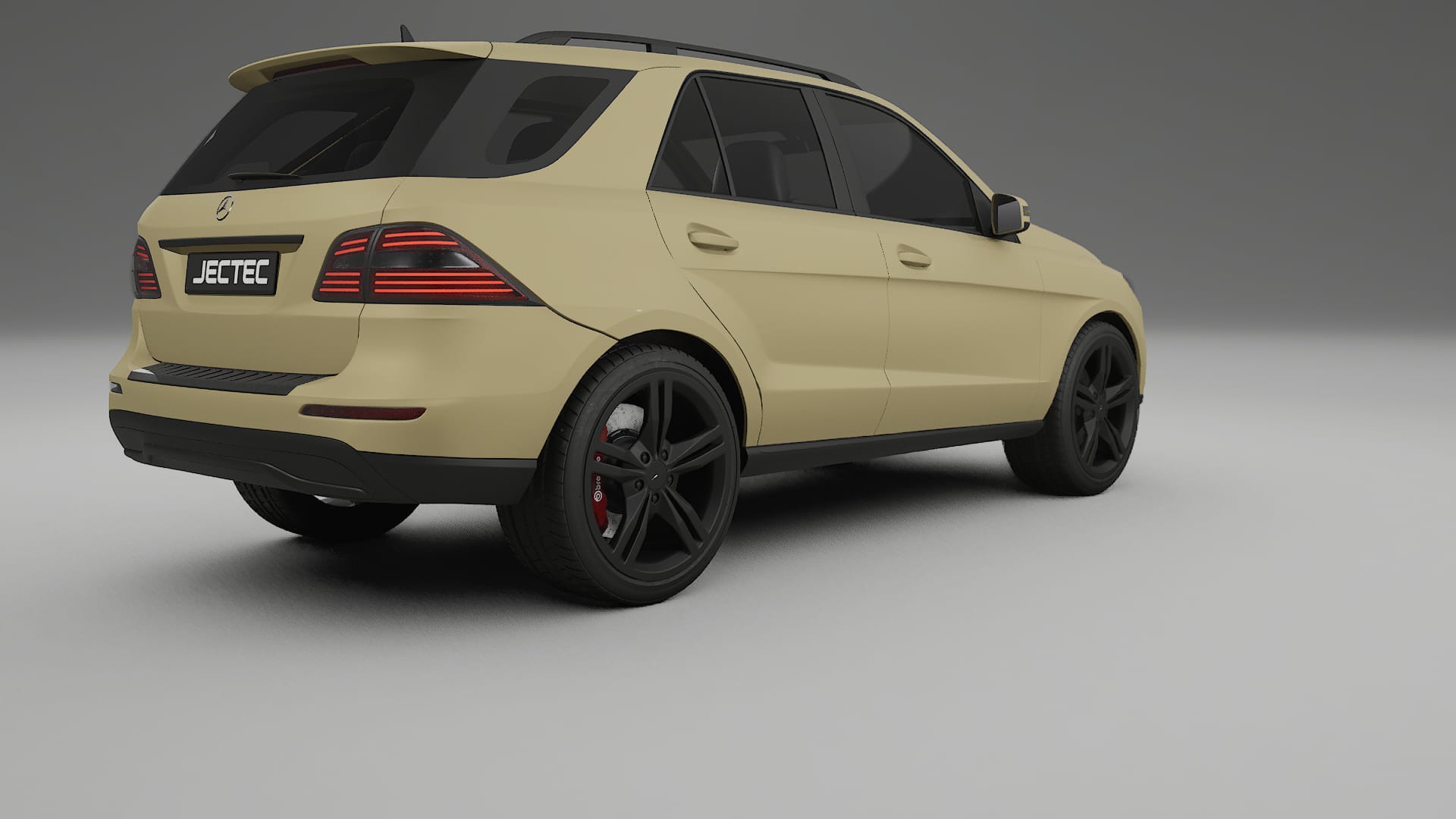 Mercedes M class W166 TPU Lackschutzfolie | SAND Farbwechsel PPF – Komplett-Vorgeschnittener Kit