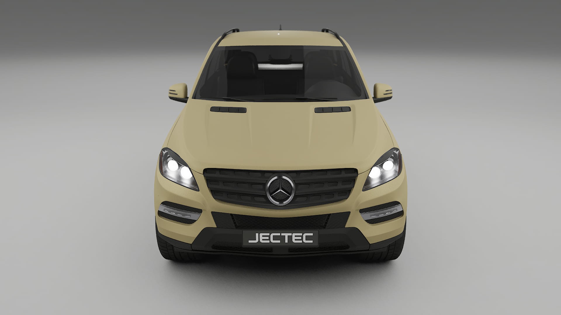 Mercedes M class W166 TPU Lackschutzfolie | SAND Farbwechsel PPF – Komplett-Vorgeschnittener Kit