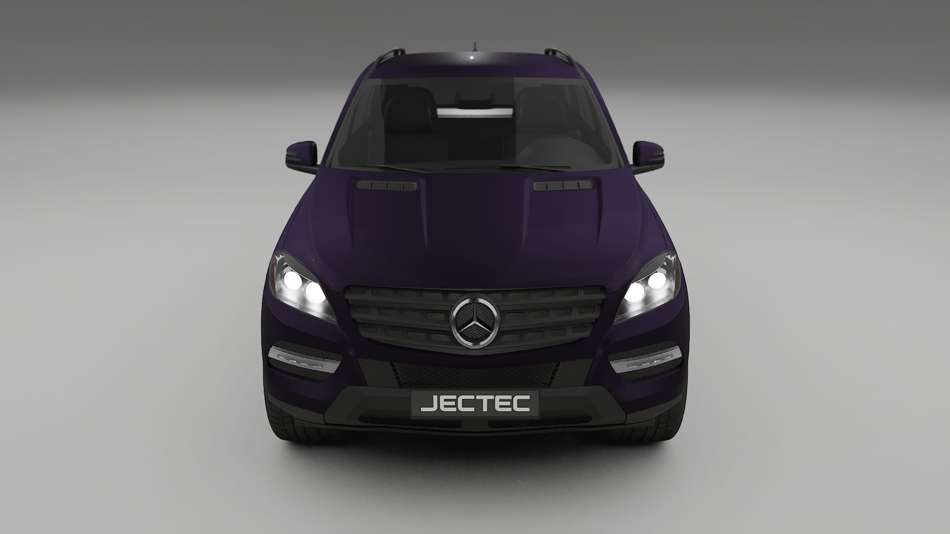 Mercedes M class W166 TPU Lackschutzfolie | VIOLET Farbwechsel PPF – Komplett-Vorgeschnittener Kit
