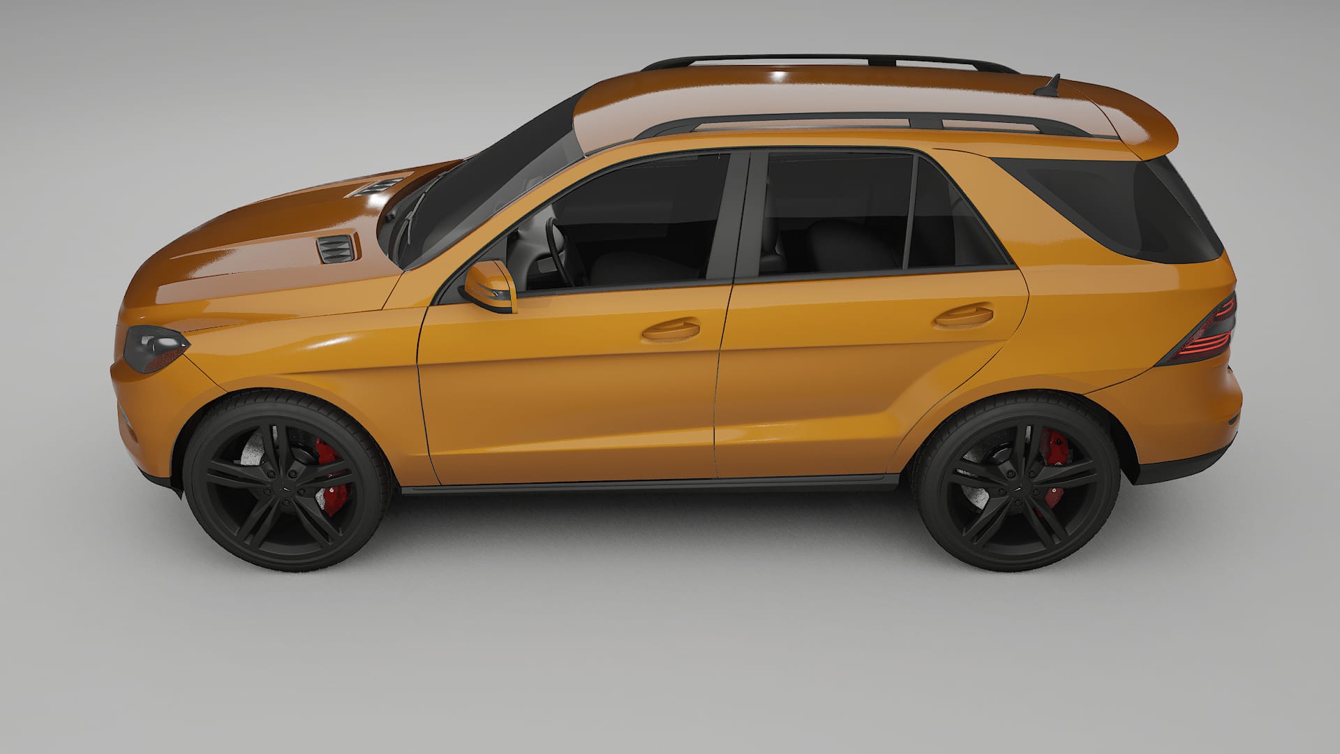 Mercedes M class W166 TPU Lackschutzfolie | DAISY Farbwechsel PPF – Komplett-Vorgeschnittener Kit
