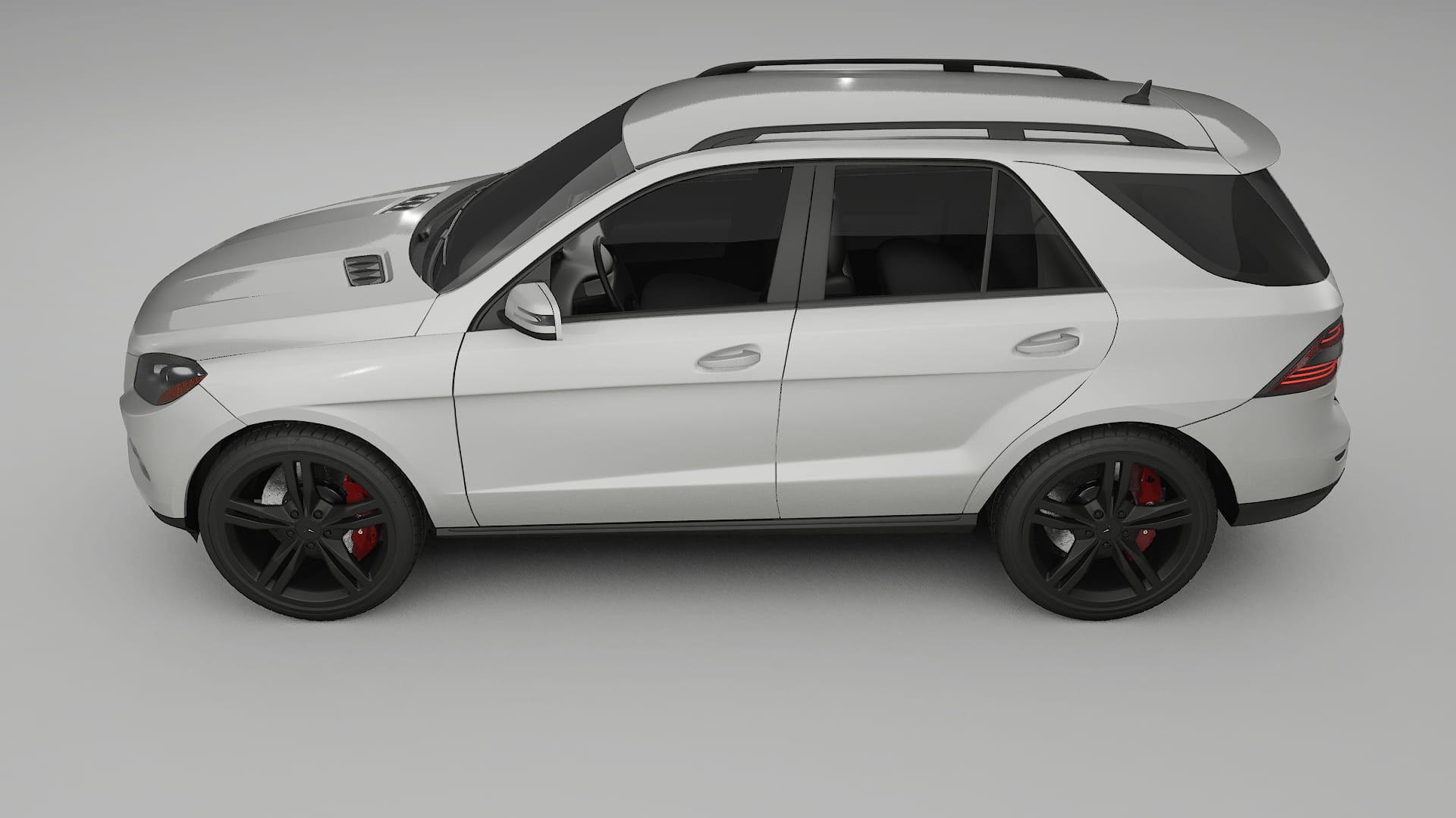 Mercedes M class W166 TPU Lackschutzfolie | PEARL Farbwechsel PPF – Komplett-Vorgeschnittener Kit