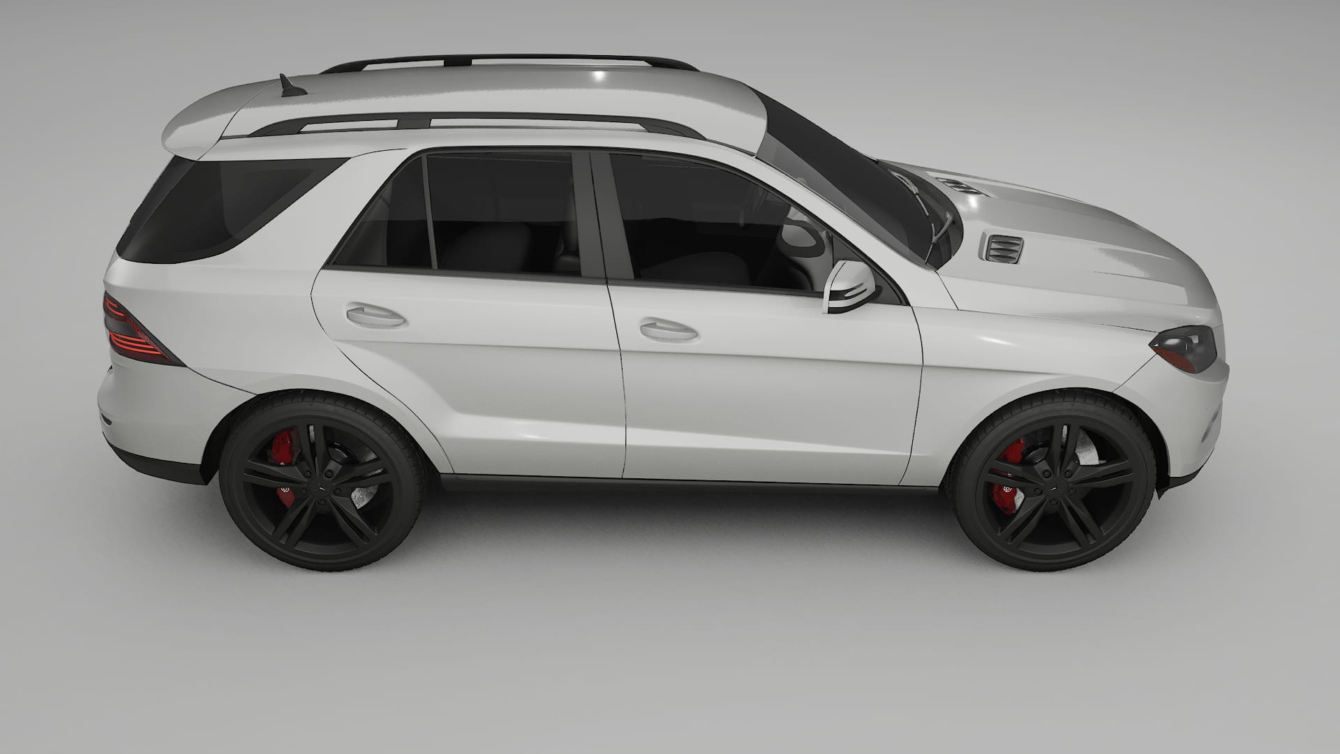 Mercedes M class W166 TPU Lackschutzfolie | PEARL Farbwechsel PPF – Komplett-Vorgeschnittener Kit