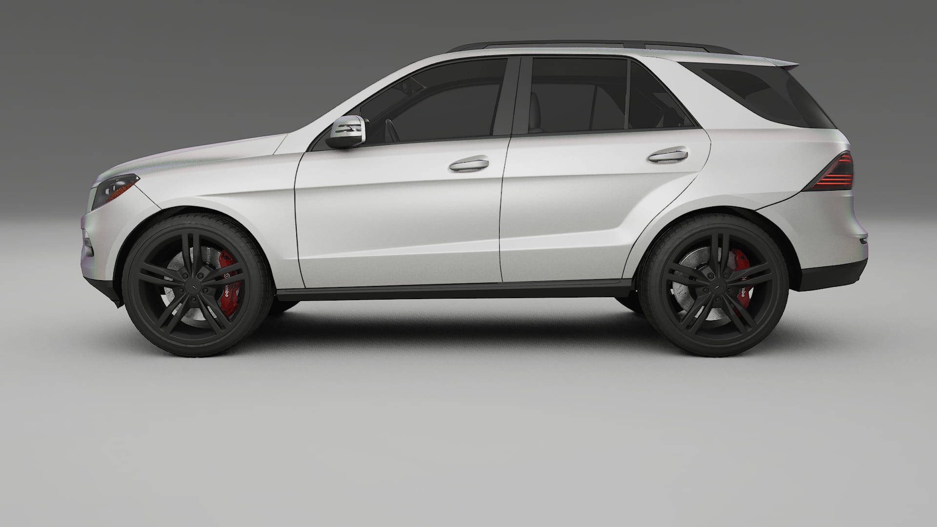 Mercedes M class W166 TPU Lackschutzfolie | NEBULA Farbwechsel PPF – Komplett-Vorgeschnittener Kit