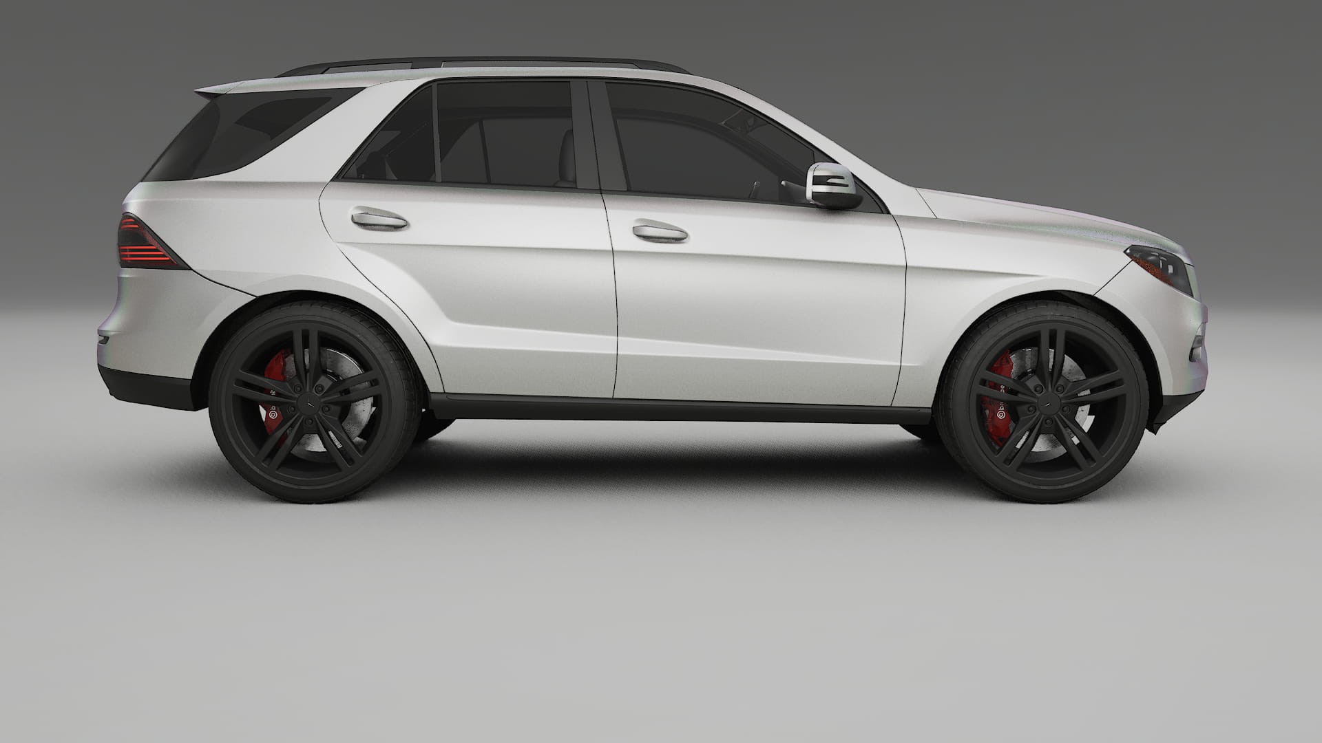 Mercedes M class W166 TPU Lackschutzfolie | NEBULA Farbwechsel PPF – Komplett-Vorgeschnittener Kit