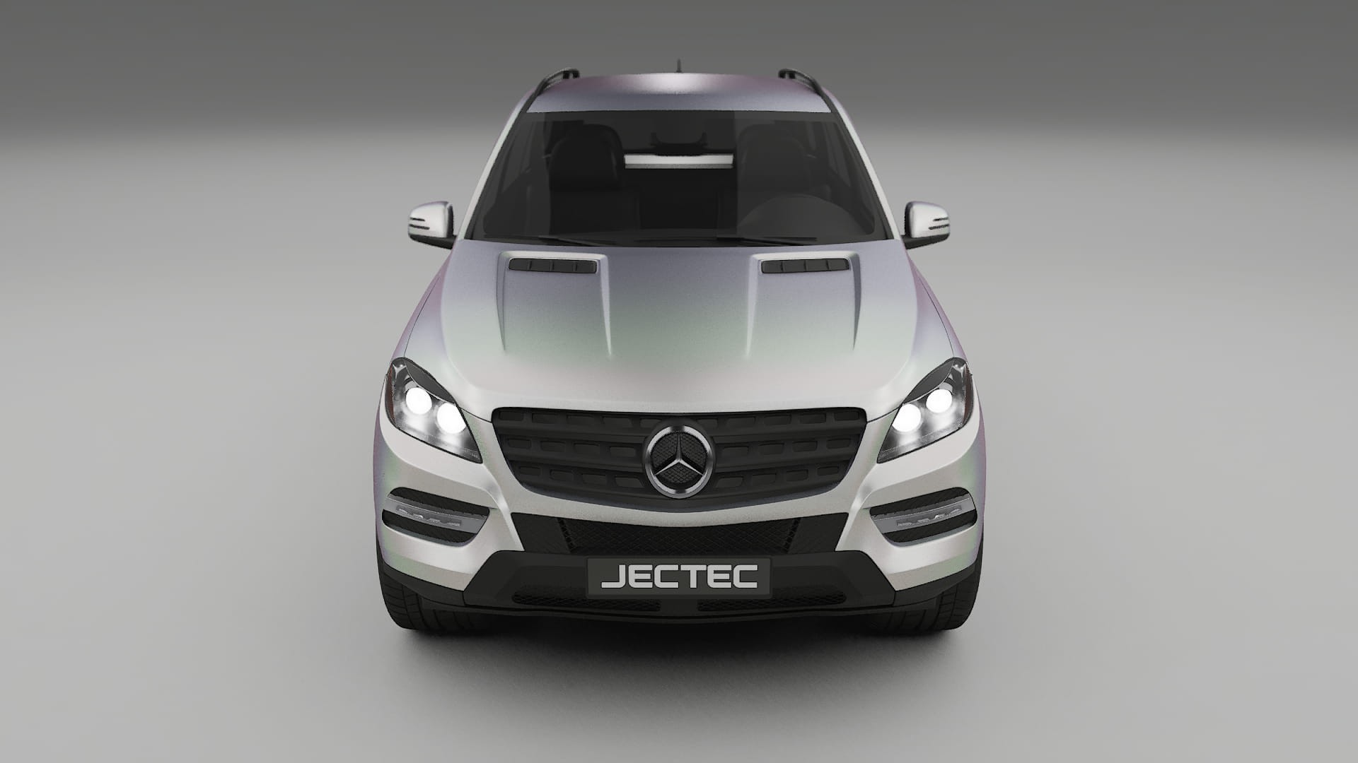 Mercedes M class W166 TPU Lackschutzfolie | NEBULA Farbwechsel PPF – Komplett-Vorgeschnittener Kit