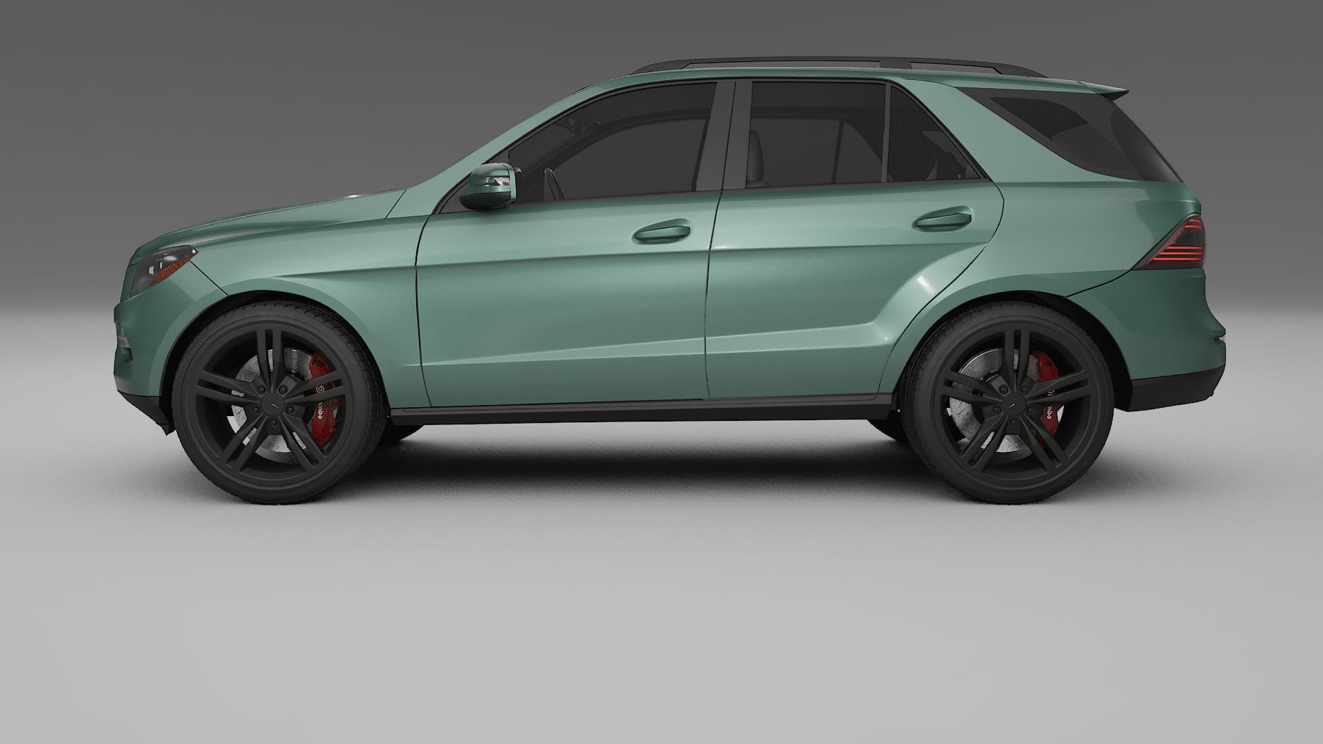 Mercedes M class W166 TPU Lackschutzfolie | EVERGREEN Farbwechsel PPF – Komplett-Vorgeschnittener Kit