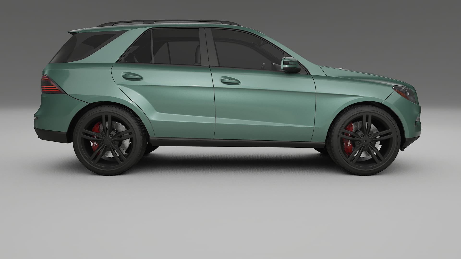 Mercedes M class W166 TPU Lackschutzfolie | EVERGREEN Farbwechsel PPF – Komplett-Vorgeschnittener Kit