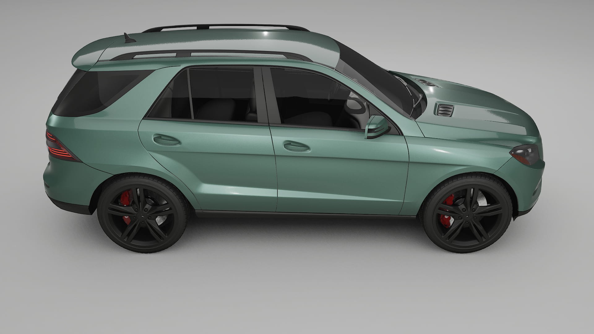 Mercedes M class W166 TPU Lackschutzfolie | EVERGREEN Farbwechsel PPF – Komplett-Vorgeschnittener Kit