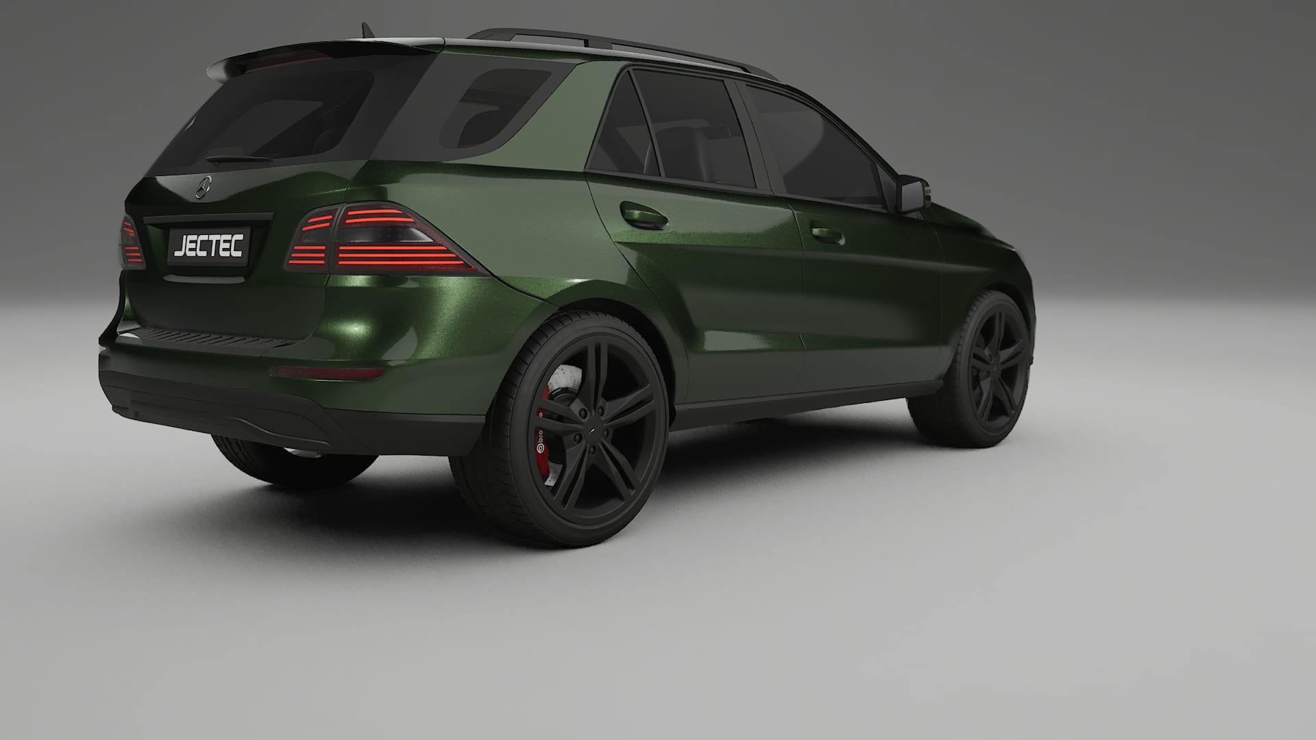 Mercedes M class W166 TPU Lackschutzfolie | LAGOON Farbwechsel PPF – Komplett-Vorgeschnittener Kit