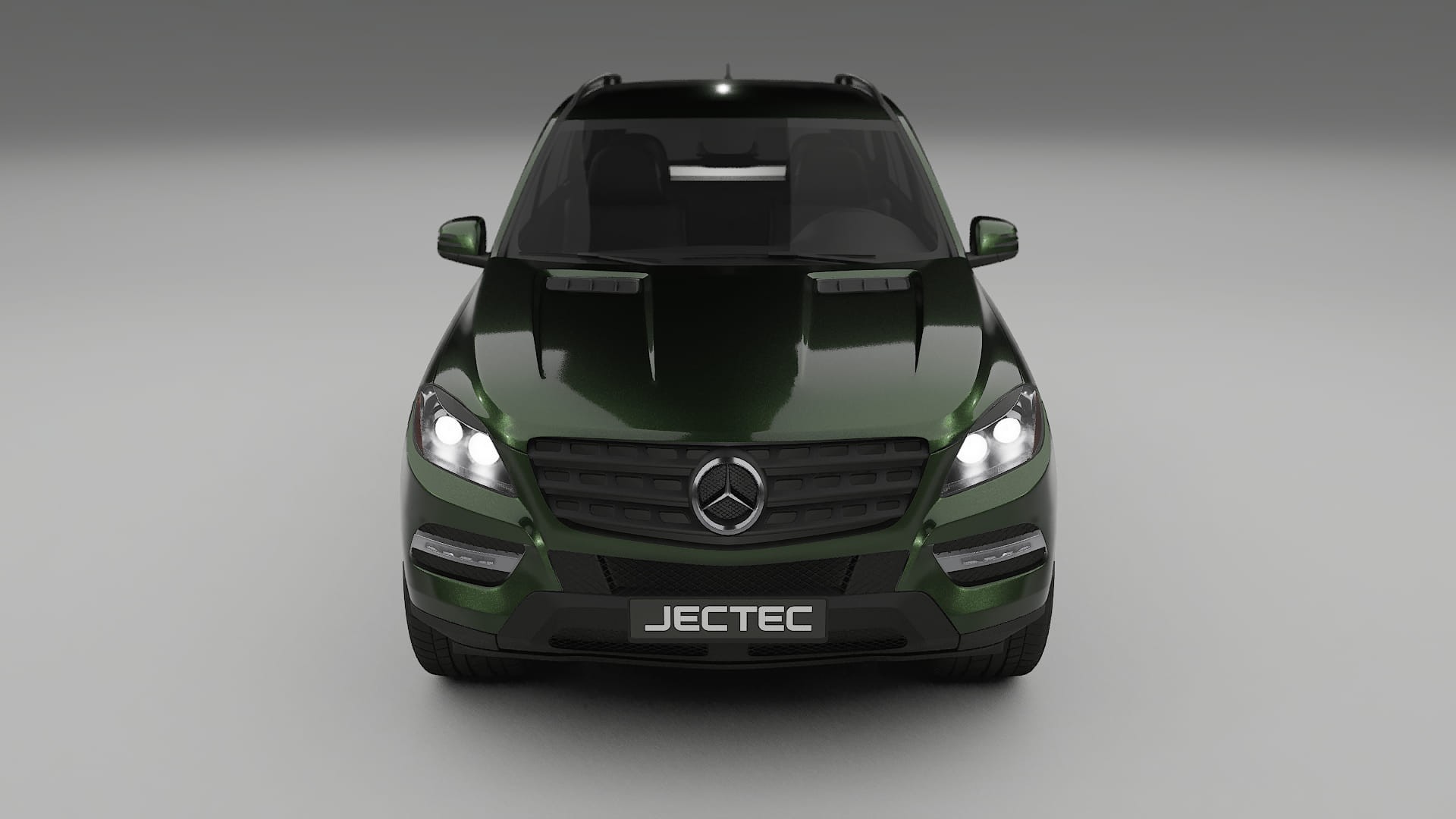 Mercedes M class W166 TPU Lackschutzfolie | LAGOON Farbwechsel PPF – Komplett-Vorgeschnittener Kit