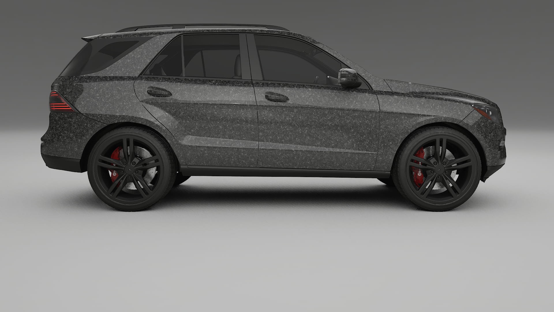 Mercedes M class W166 TPU Lackschutzfolie | FORGED S Farbwechsel PPF – Komplett-Vorgeschnittener Kit