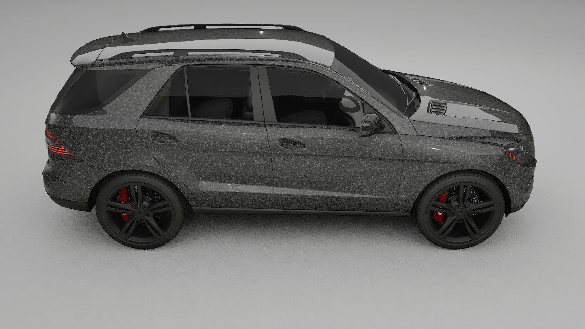 Mercedes M class W166 TPU Lackschutzfolie | FORGED S Farbwechsel PPF – Komplett-Vorgeschnittener Kit