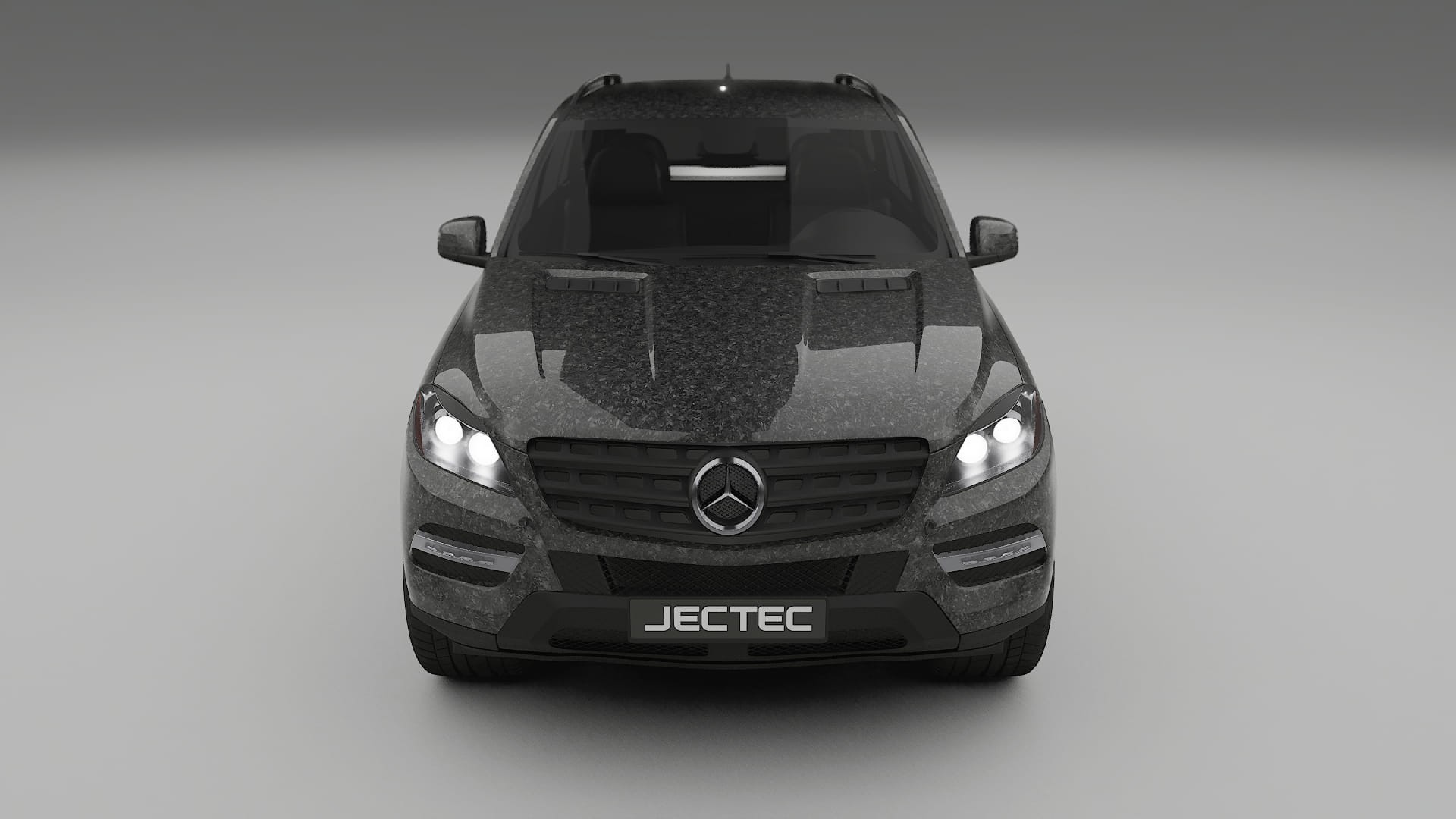 Mercedes M class W166 TPU Lackschutzfolie | FORGED S Farbwechsel PPF – Komplett-Vorgeschnittener Kit