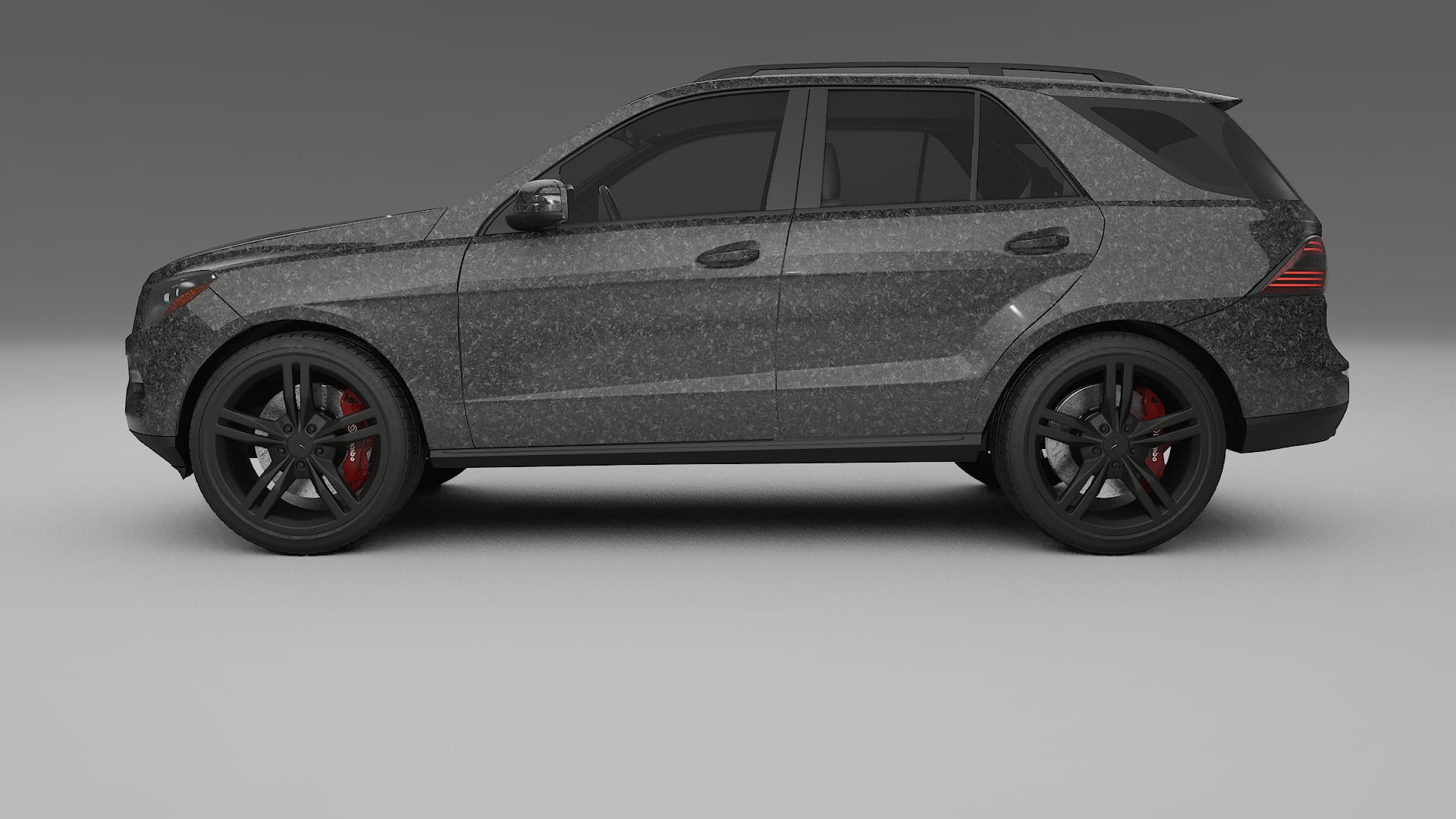 Mercedes M class W166 TPU Lackschutzfolie | FORGED S Farbwechsel PPF – Komplett-Vorgeschnittener Kit