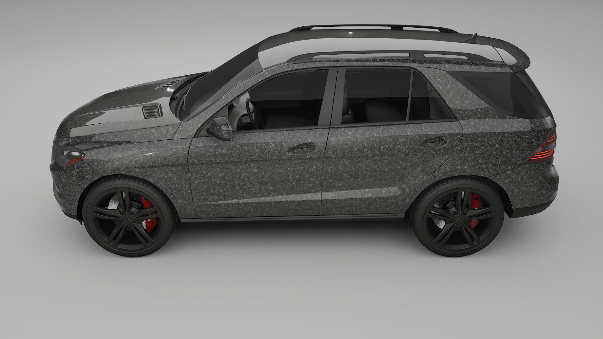 Mercedes M class W166 TPU Lackschutzfolie | FORGED S Farbwechsel PPF – Komplett-Vorgeschnittener Kit