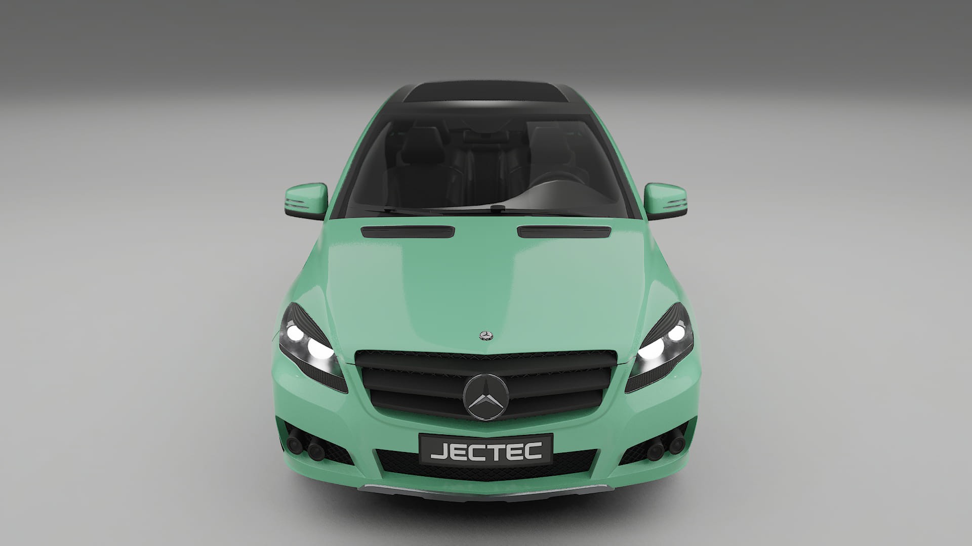 Mercedes R class W251 facelift LCI TPU Lackschutzfolie | DUSTY Farbwechsel PPF – Komplett-Vorgeschnittener Kit