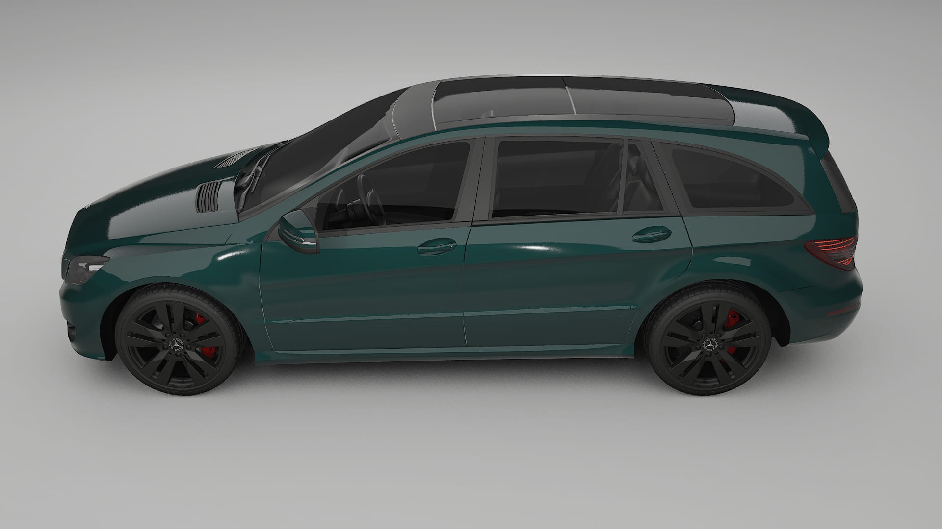 Mercedes R class W251 facelift LCI TPU Lackschutzfolie | INFERNO Farbwechsel PPF – Komplett-Vorgeschnittener Kit