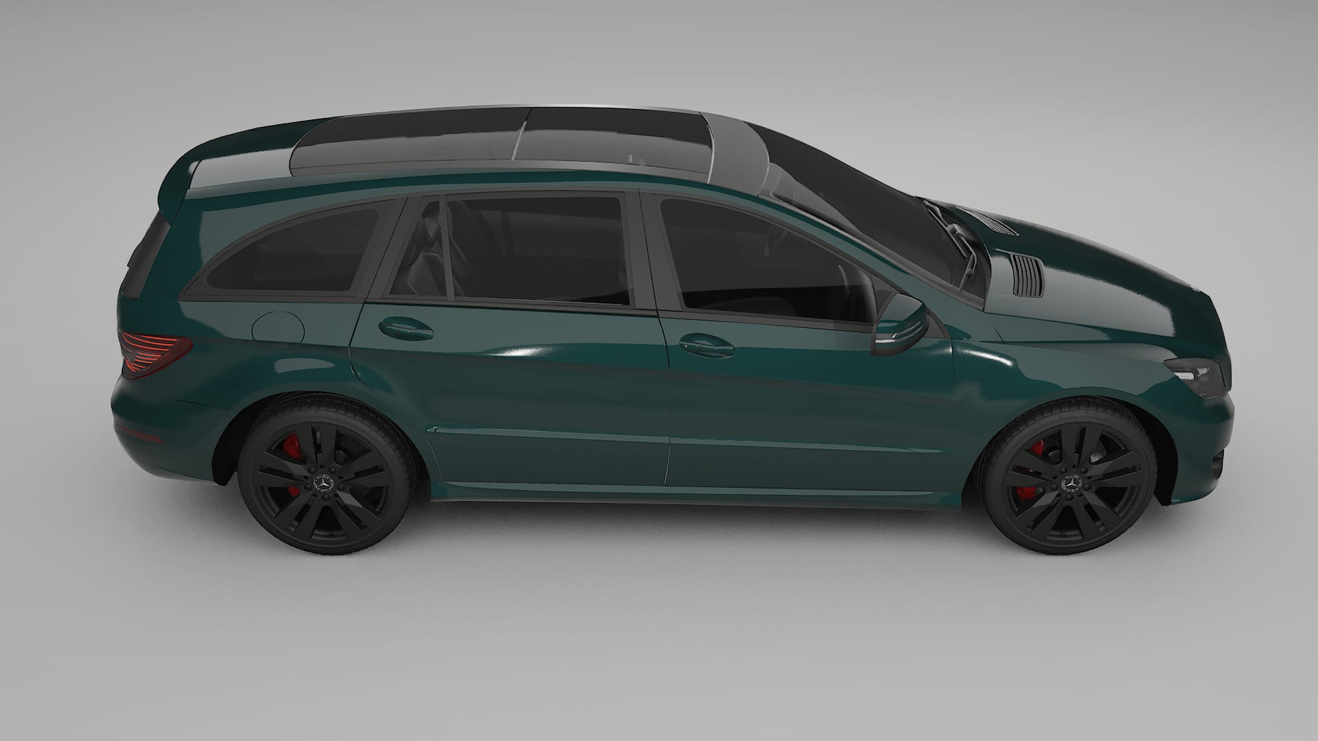 Mercedes R class W251 facelift LCI TPU Lackschutzfolie | INFERNO Farbwechsel PPF – Komplett-Vorgeschnittener Kit