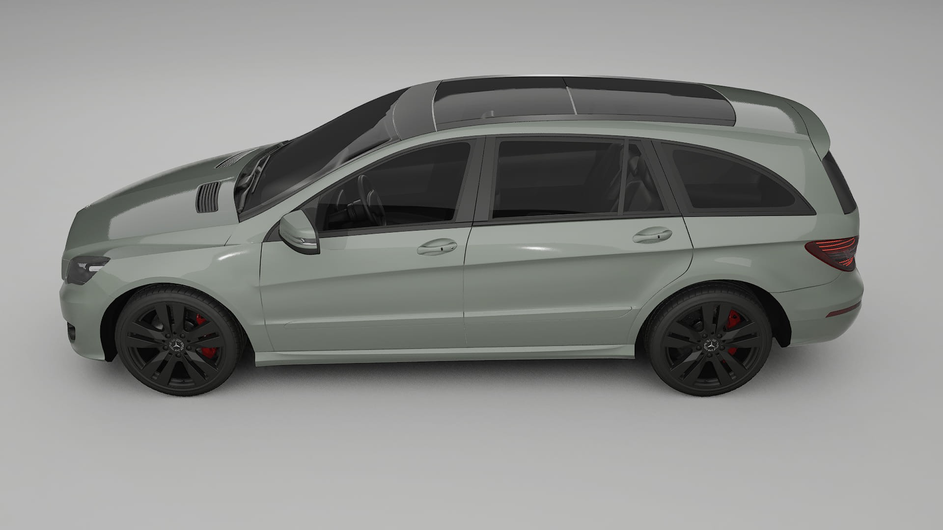 Mercedes R class W251 facelift LCI TPU Lackschutzfolie | SLATE Farbwechsel PPF – Komplett-Vorgeschnittener Kit