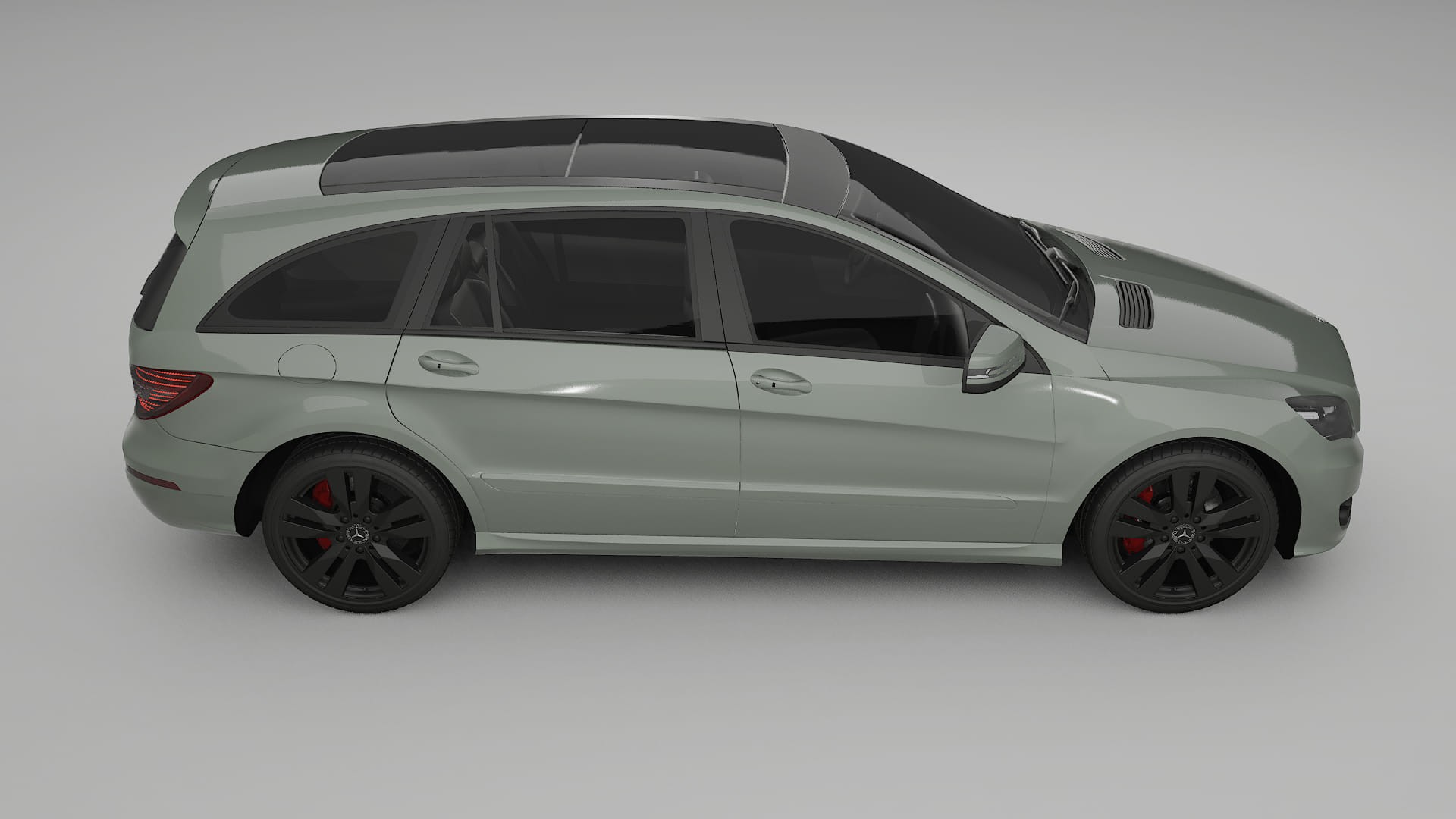 Mercedes R class W251 facelift LCI TPU Lackschutzfolie | SLATE Farbwechsel PPF – Komplett-Vorgeschnittener Kit